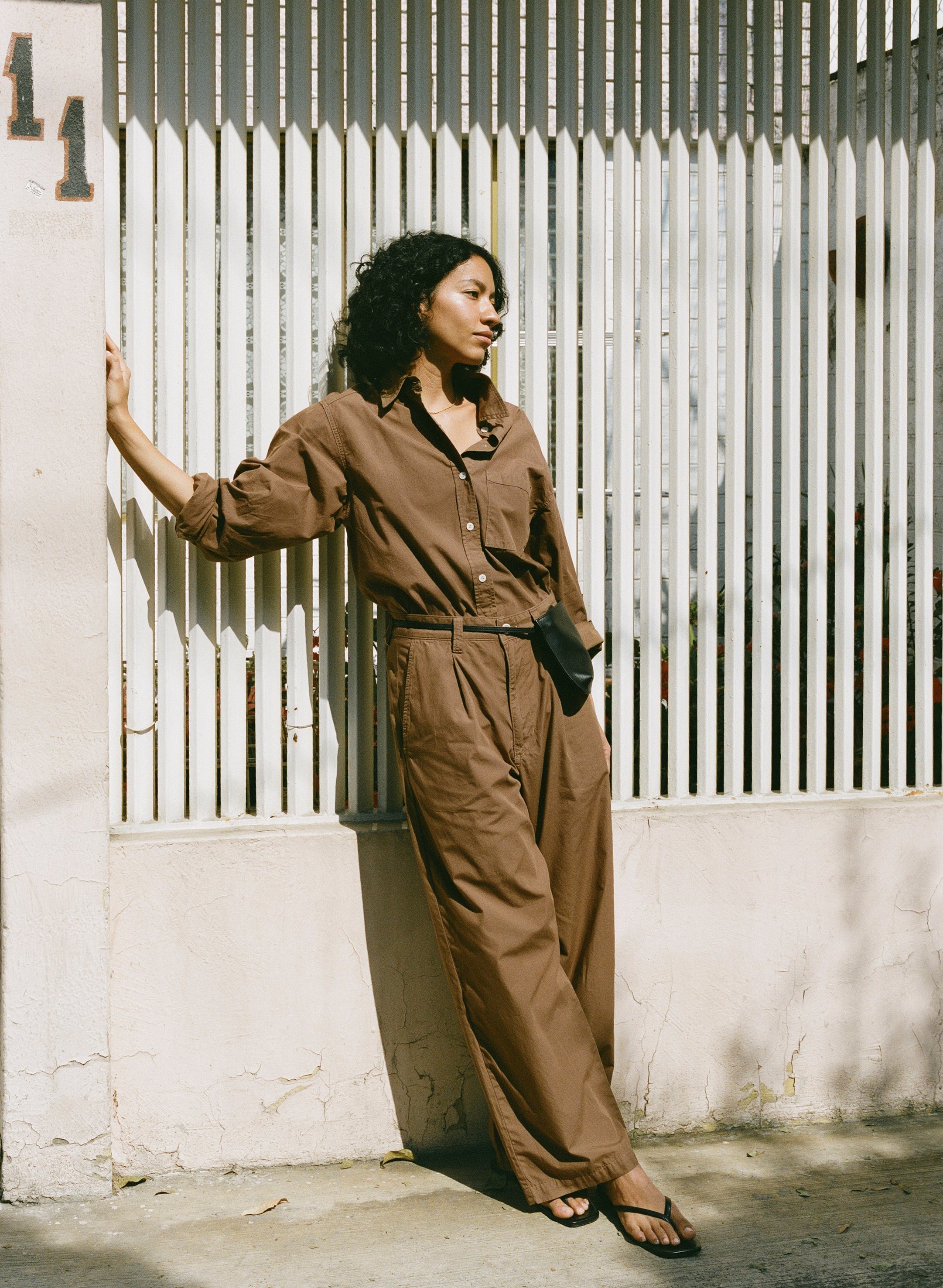 POPLIN FIELD PANT