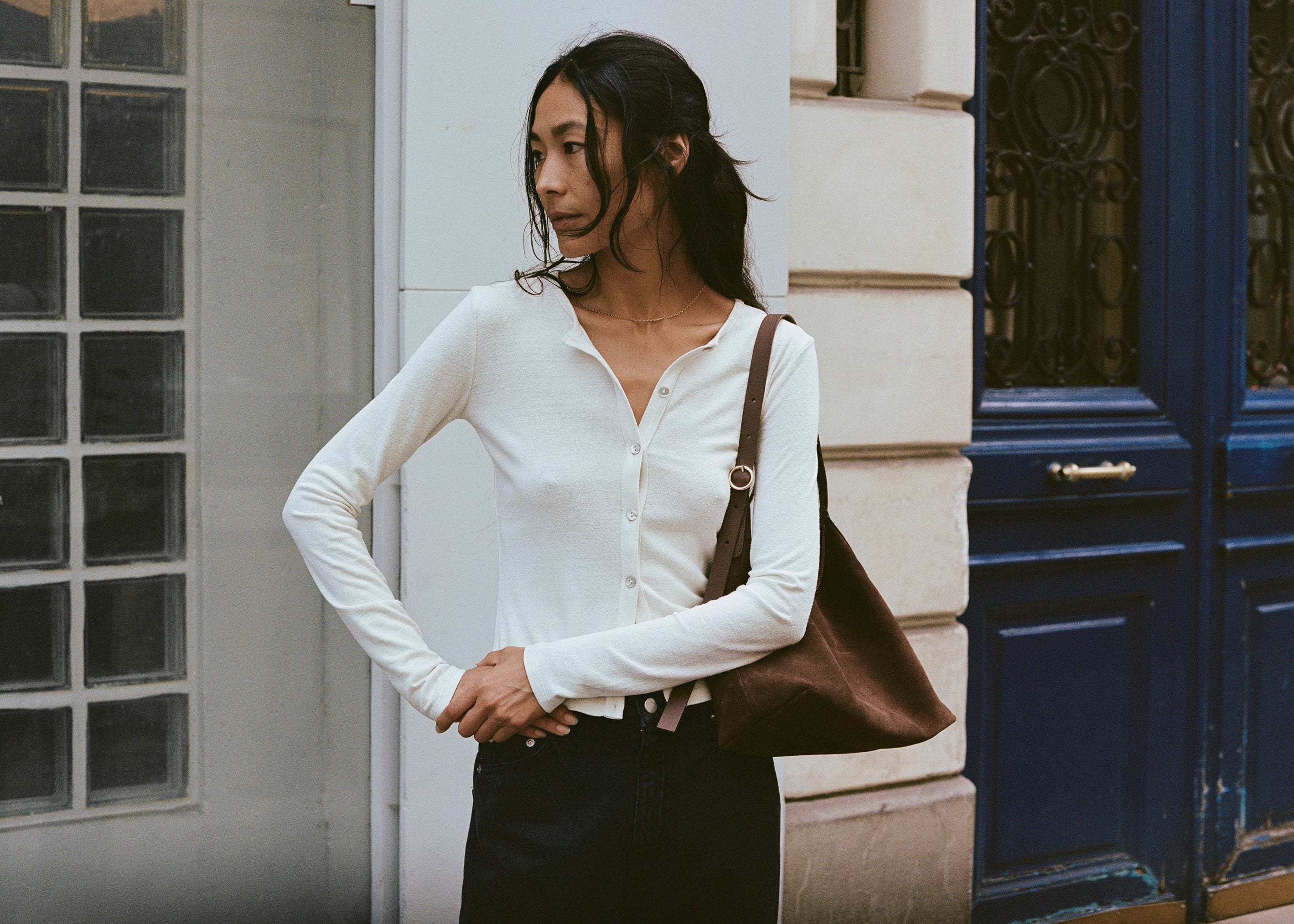 Ryan Cardi, Regen Silk Noil Jersey, Natural