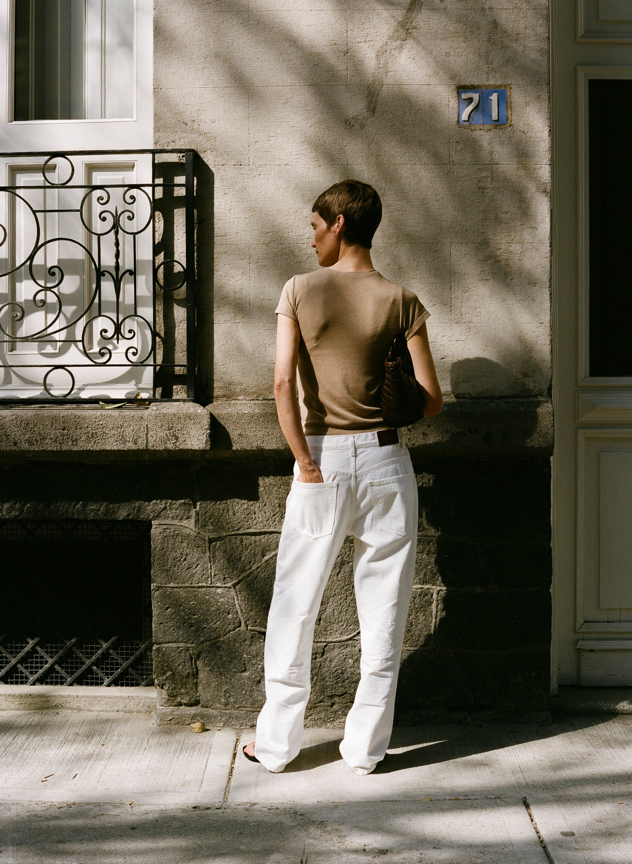 Una Jean, Recycled Denim, Salt