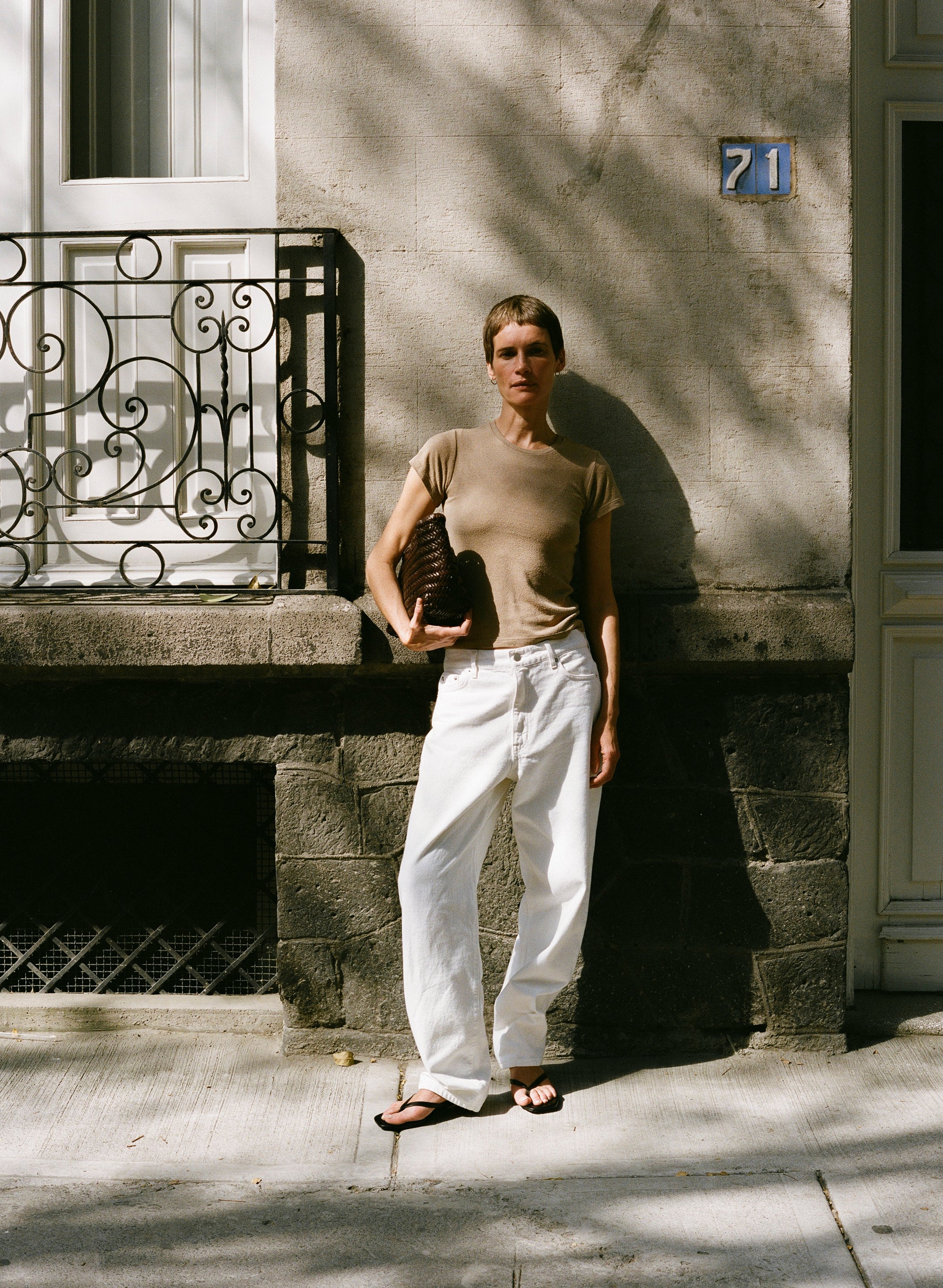 Una Jean, Recycled Denim, Salt