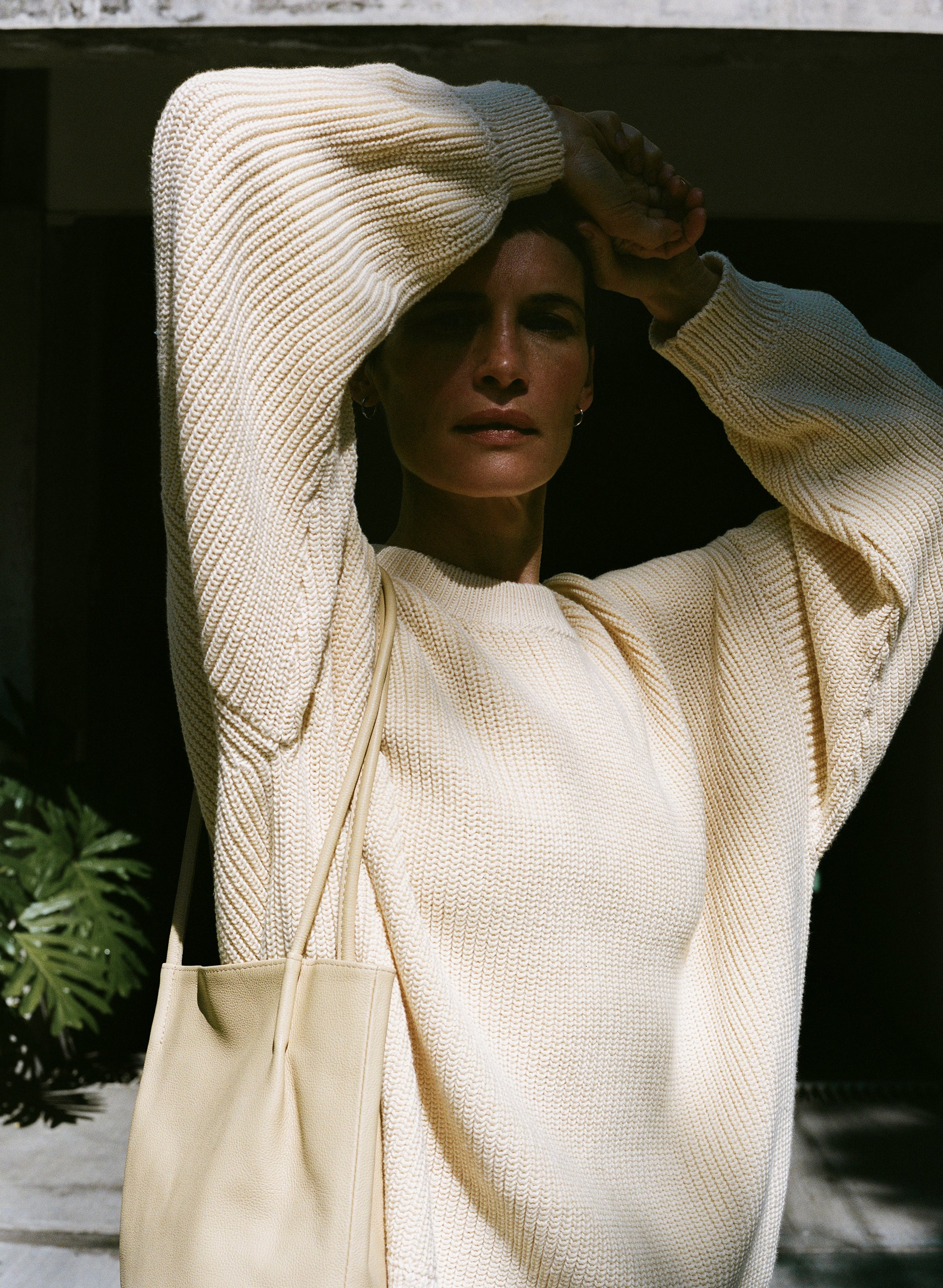 Chleo Crew, Organic Cotton, Butter