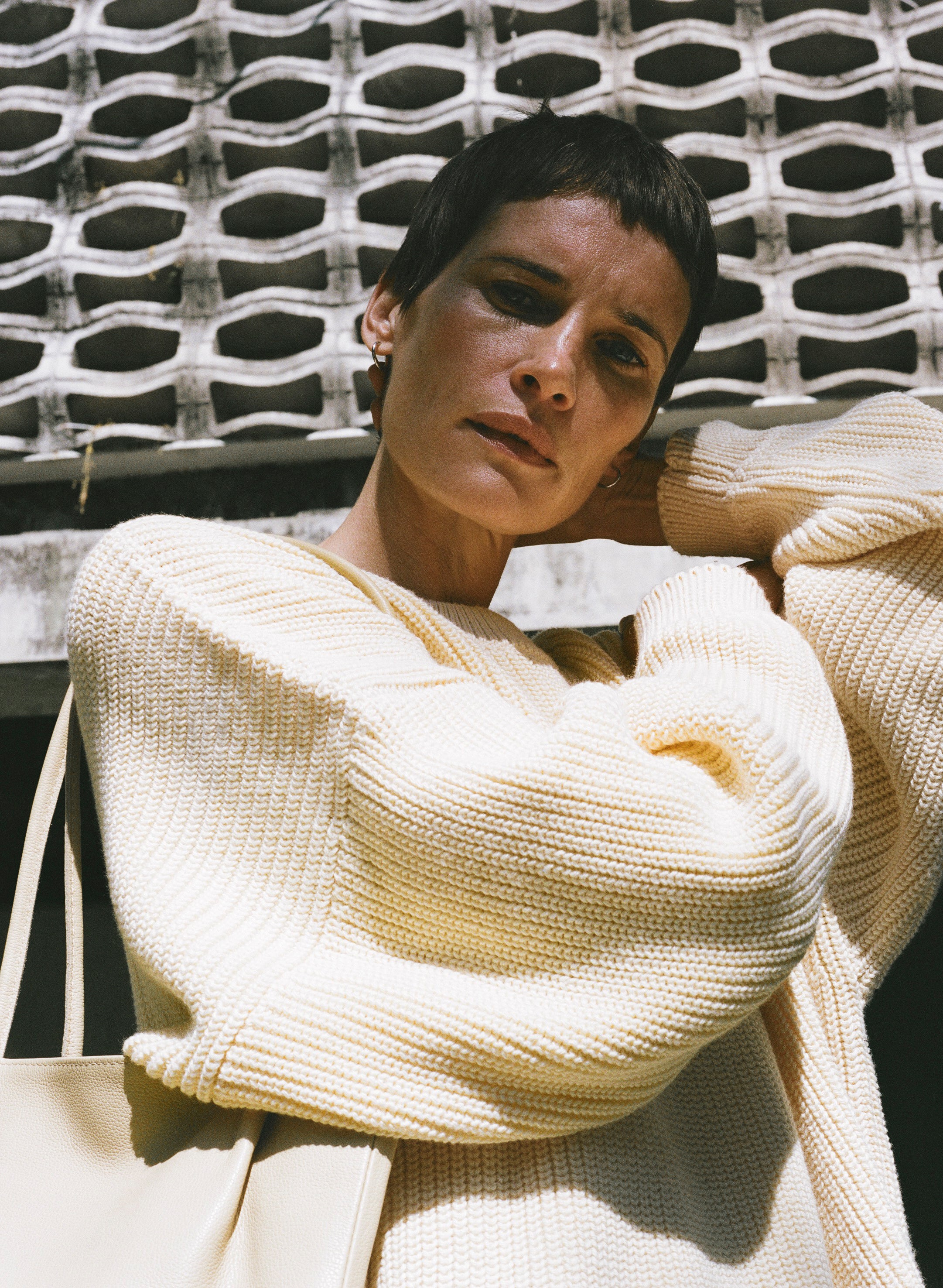 Chleo Crew, Organic Cotton, Butter