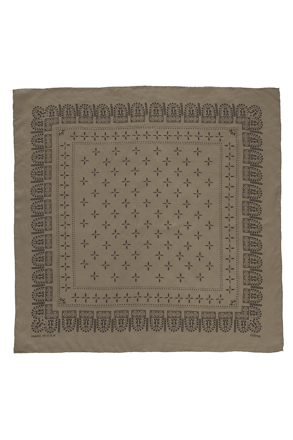 1930s Bandana, Silk Neck Scarf | OZMA