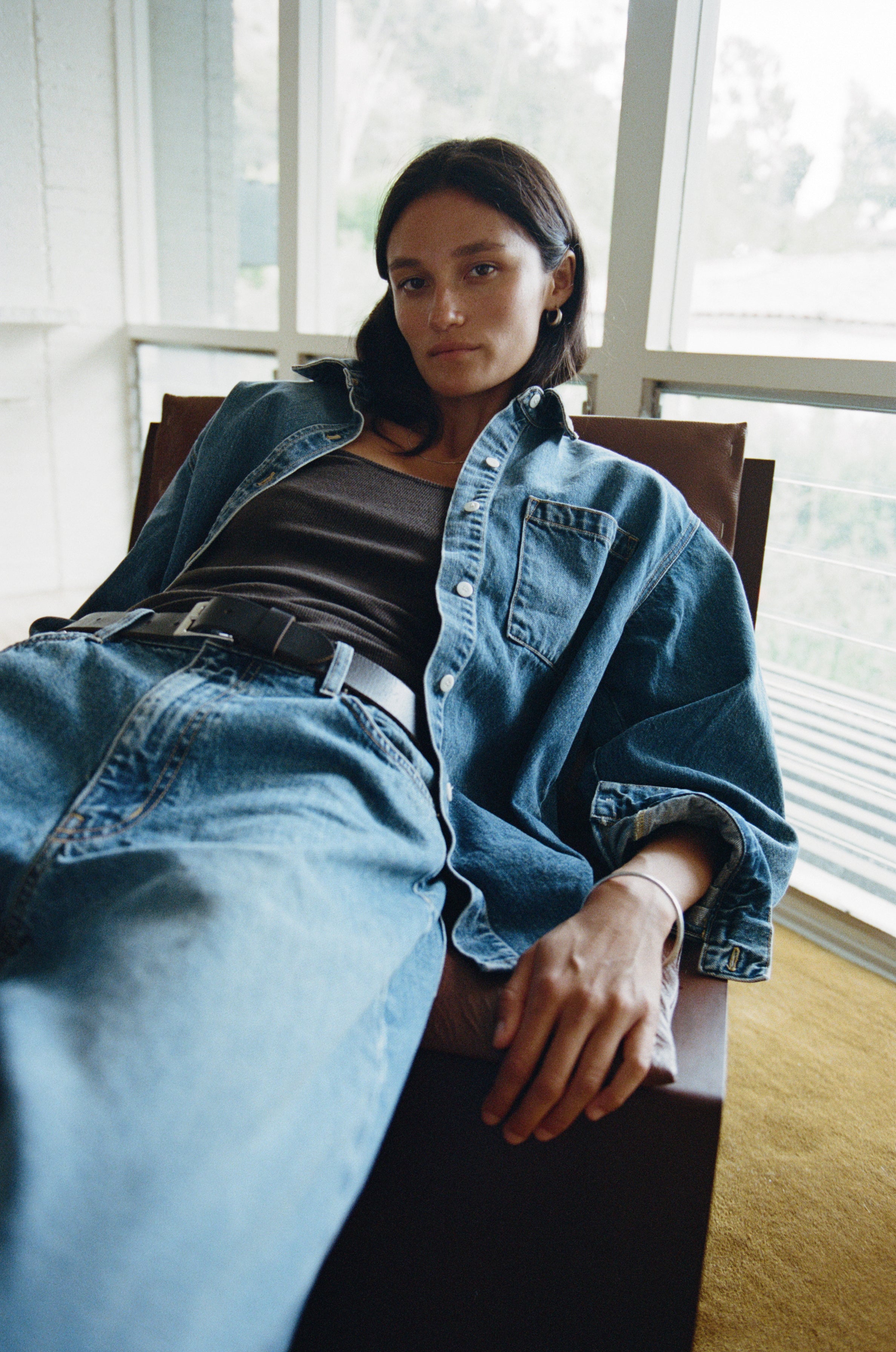 Ronnie Jean, Tencel Denim, Worn