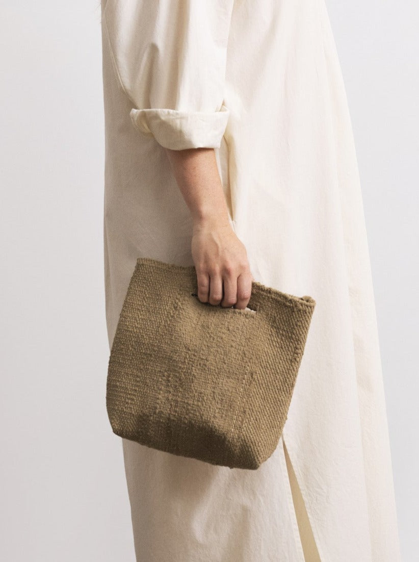 (Imperfect) Isa Bag, Regen Silk Noil Jersey, Sage