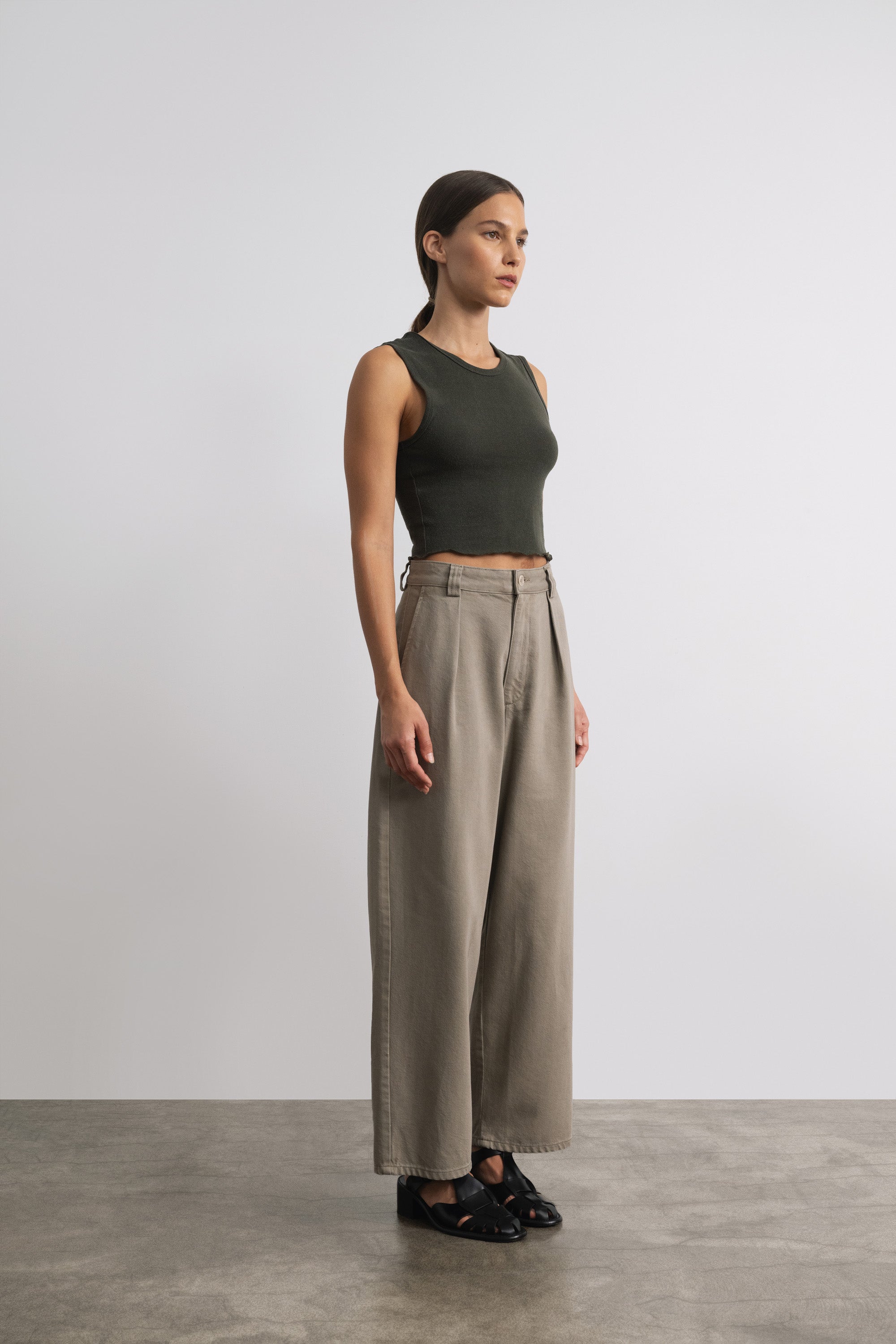 (Imperfect) Field Pant, Tencel Bull Denim, Basil