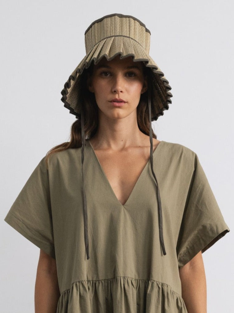 (Imperfect) OZMA x Lorna Murray Capri Hat, Smoke