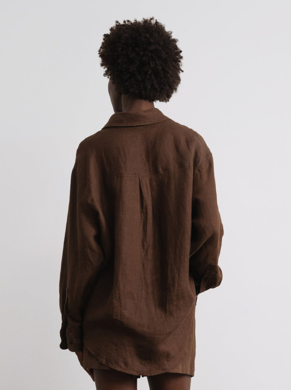 (Imperfect) Vija Shirt, Linen, Manzanita