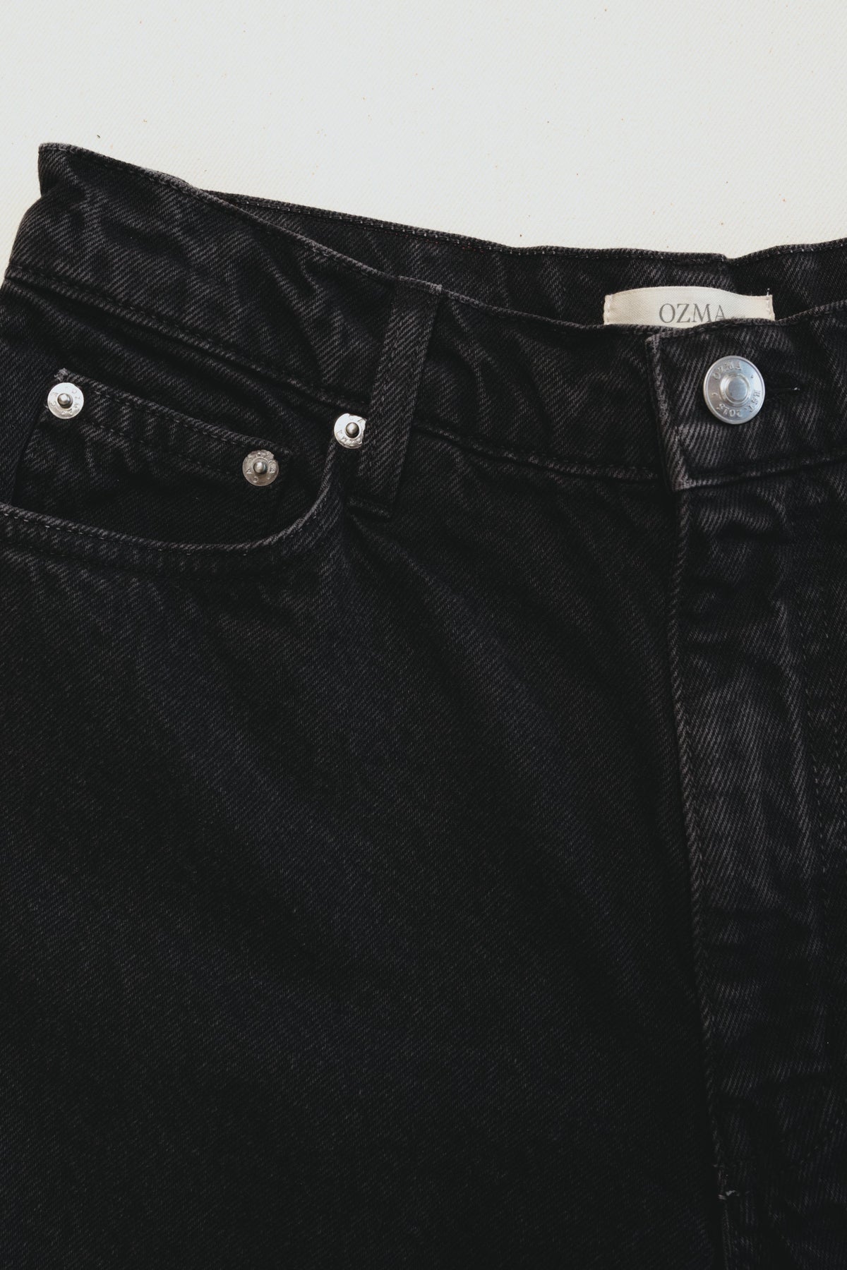 Benny Jean, Recycled Denim, Vintage Black