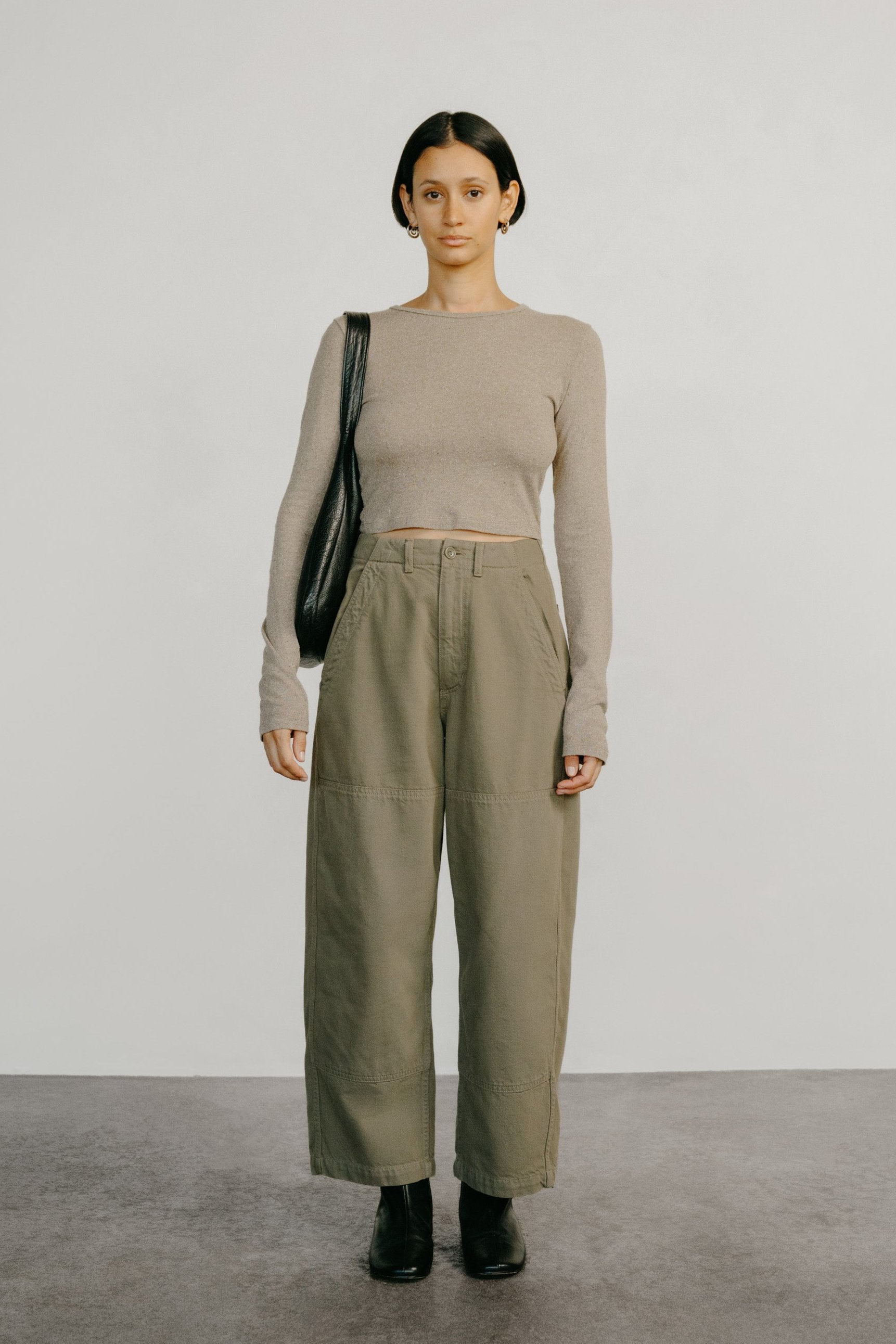 (Imperfect) Jardin Pant, Tencel Bull Denim, Algae