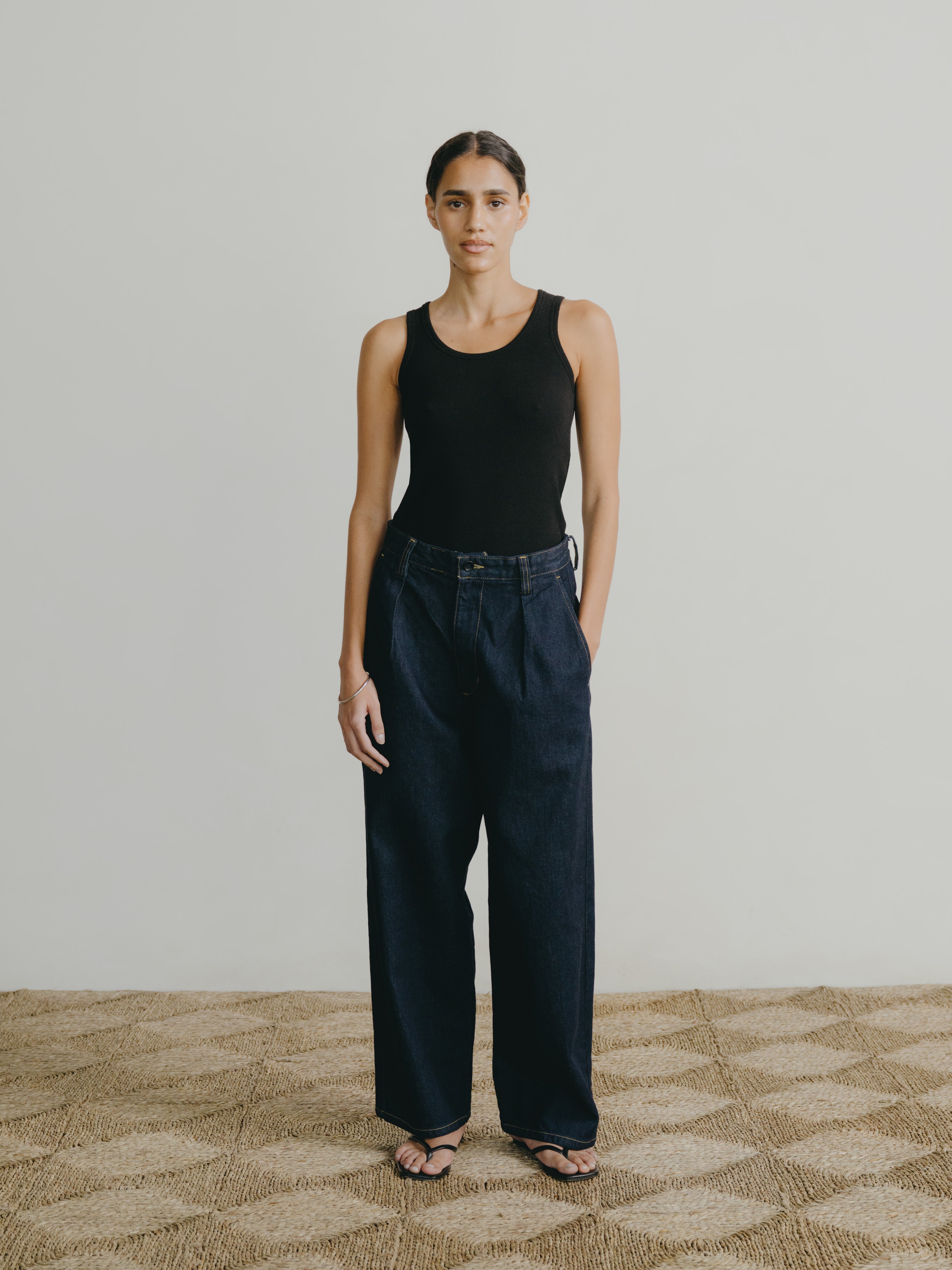 Field Pant, Tencel Denim, Rinse