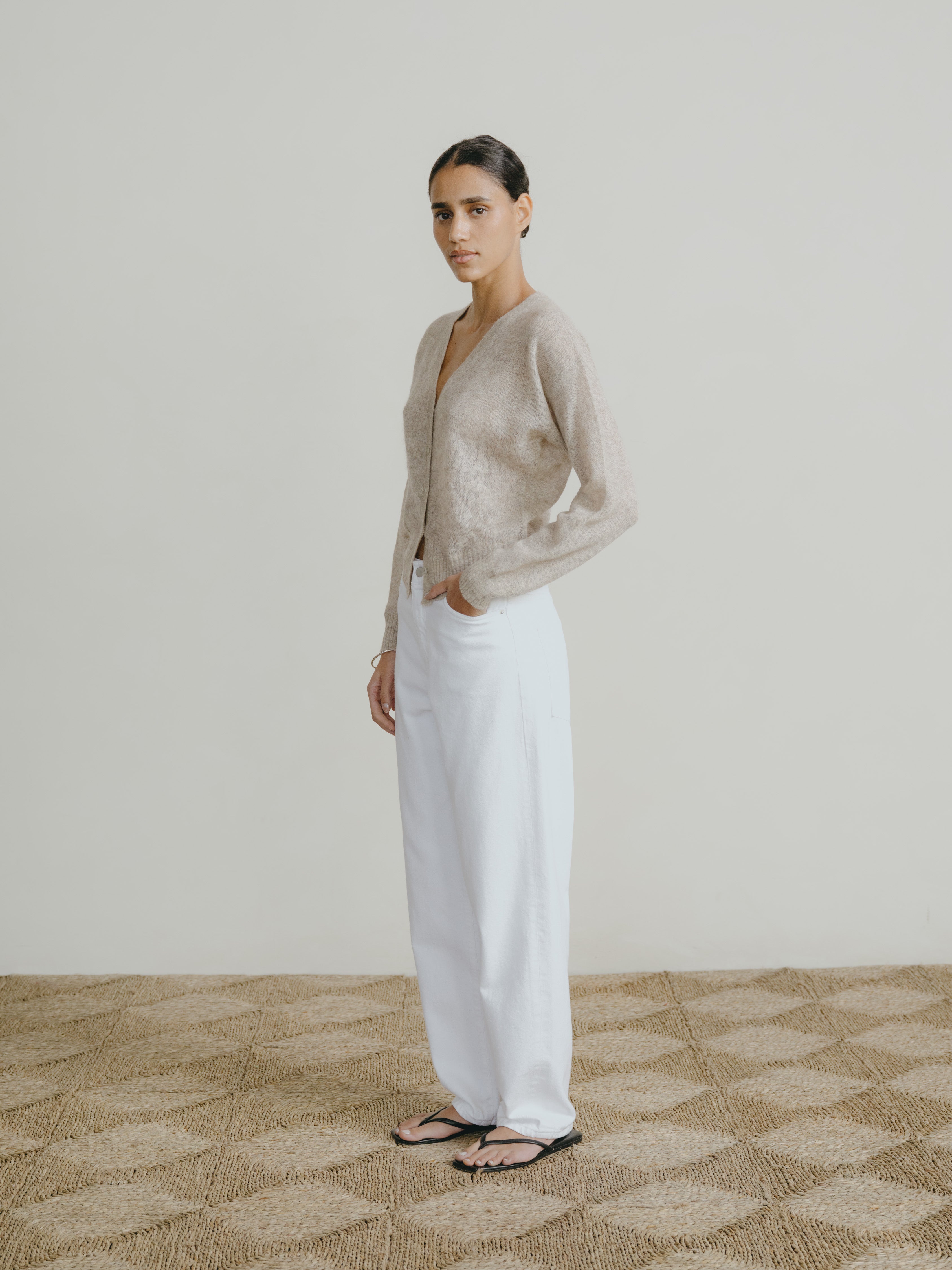 Una Jean, Recycled Denim, Salt