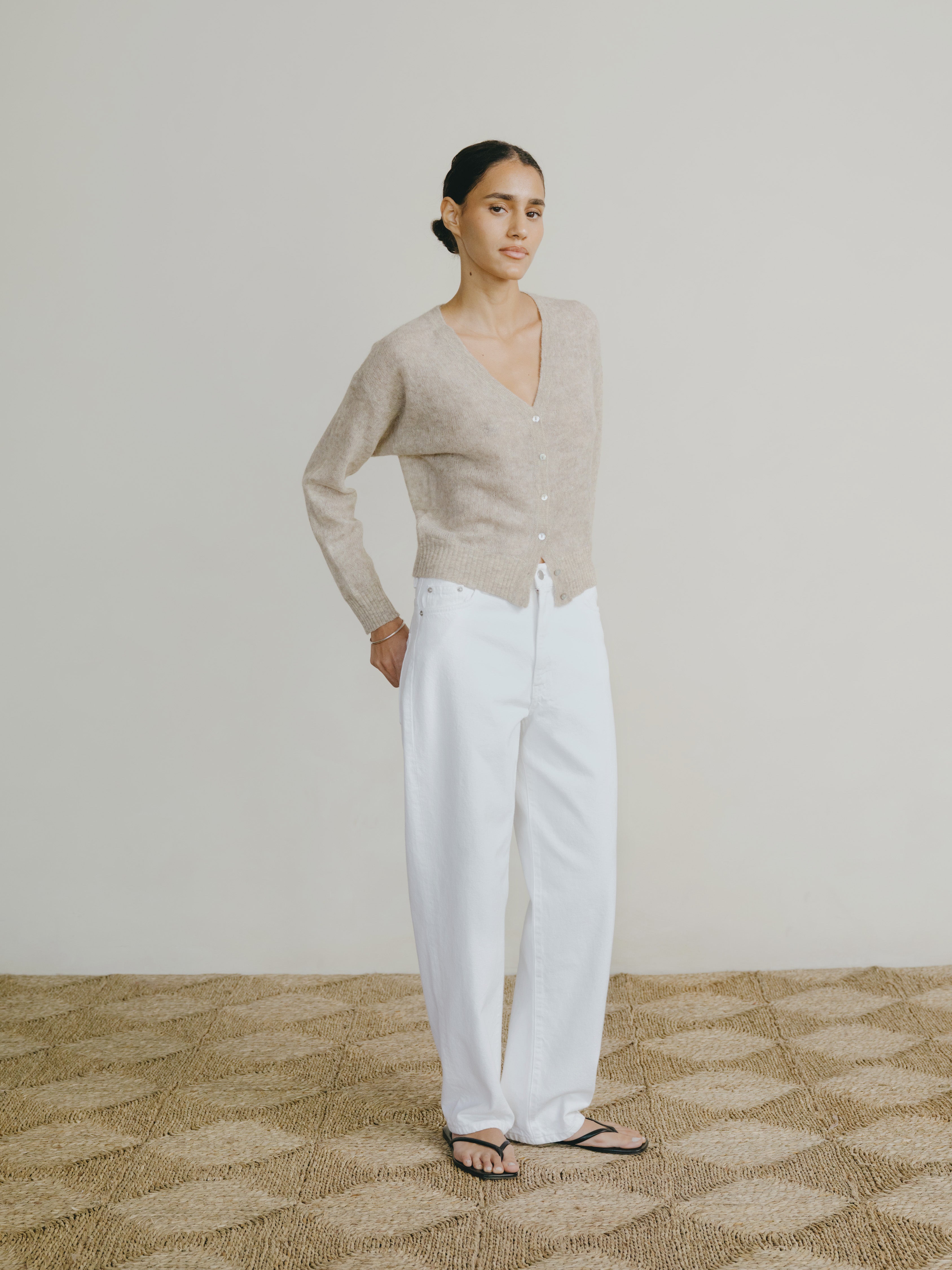 Una Jean, Recycled Denim, Salt