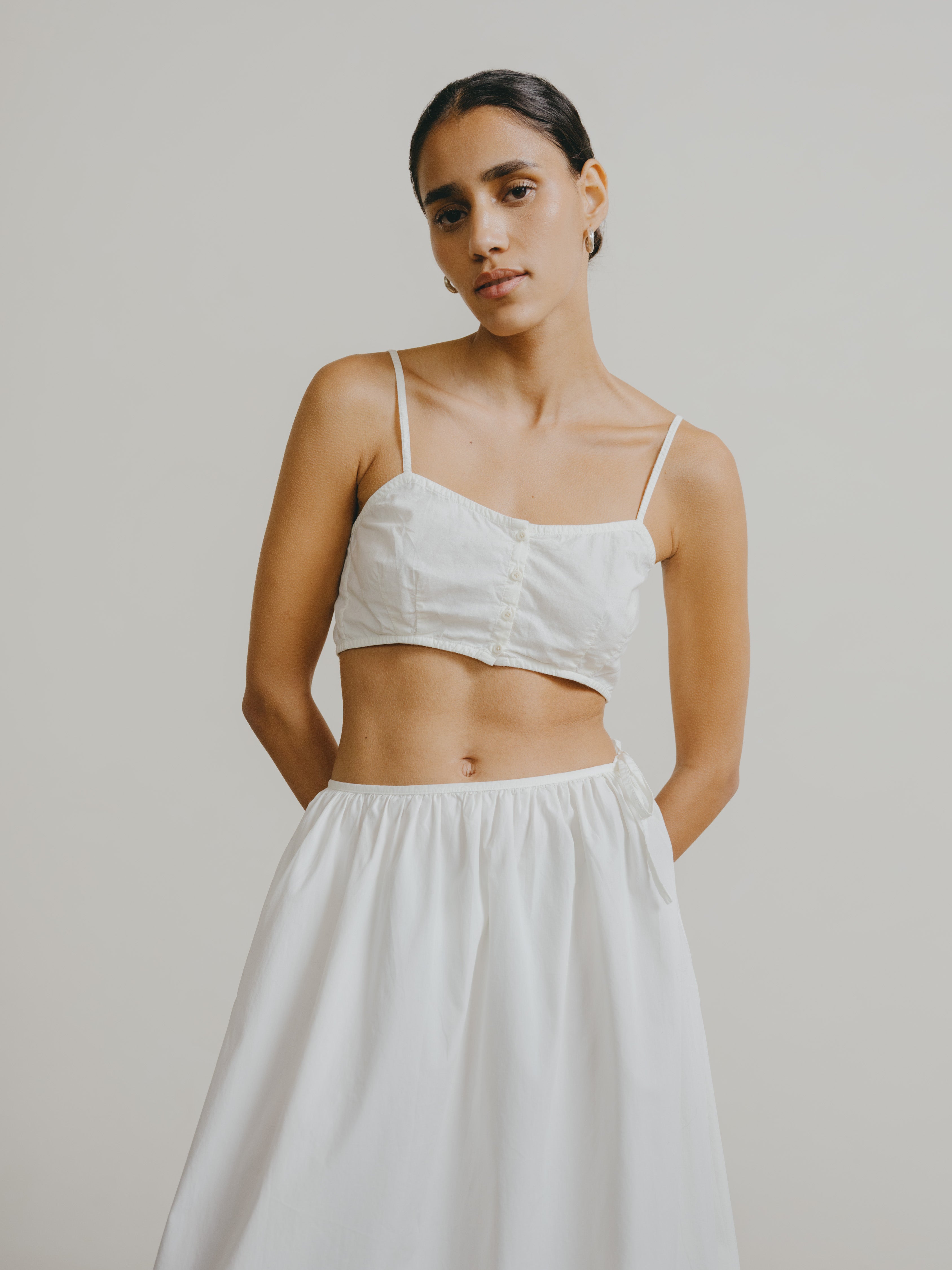 Maeve Top, Organic Batiste, Natural