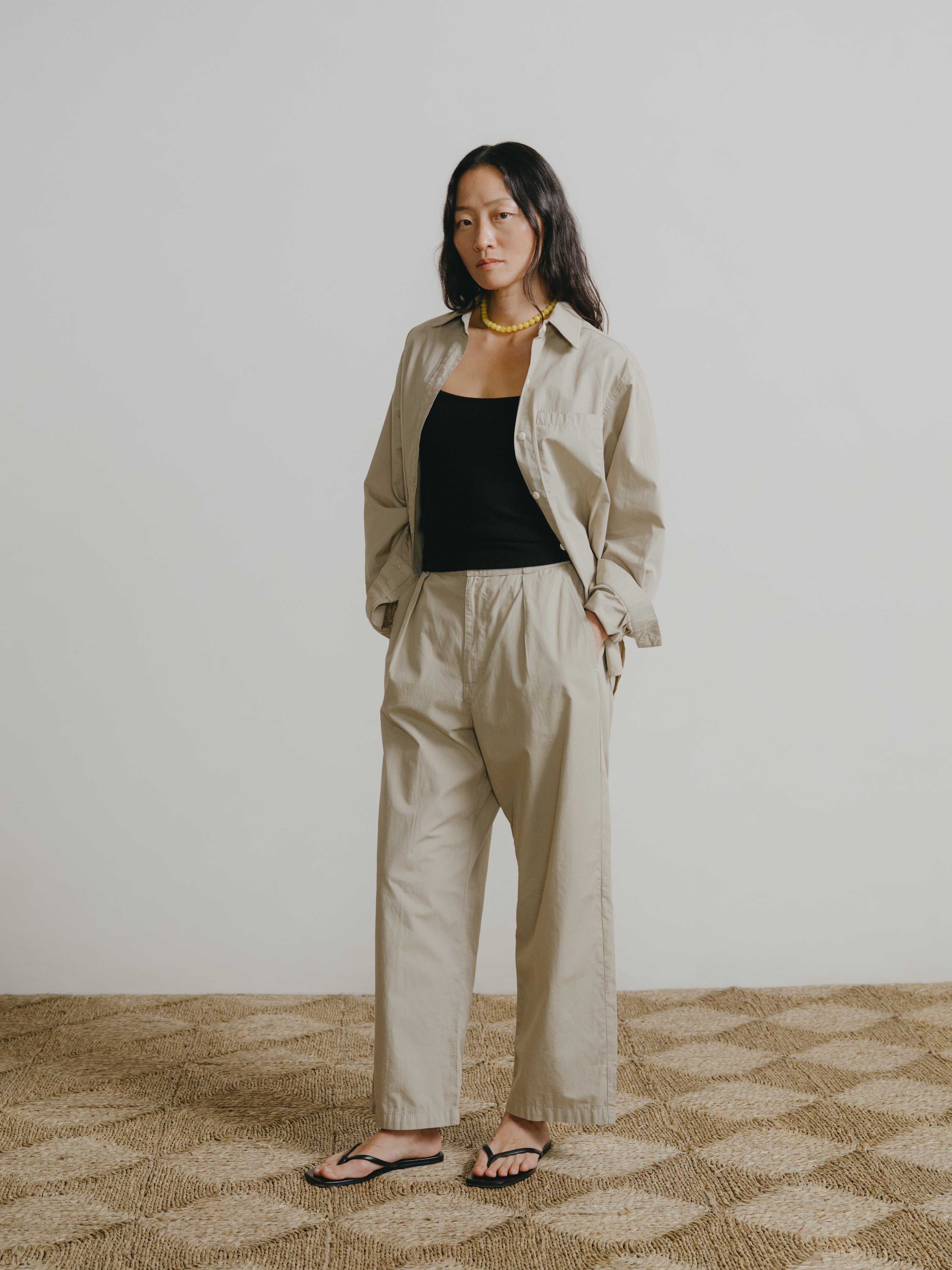 Poplin Field Pant, Organic Poplin, Khaki