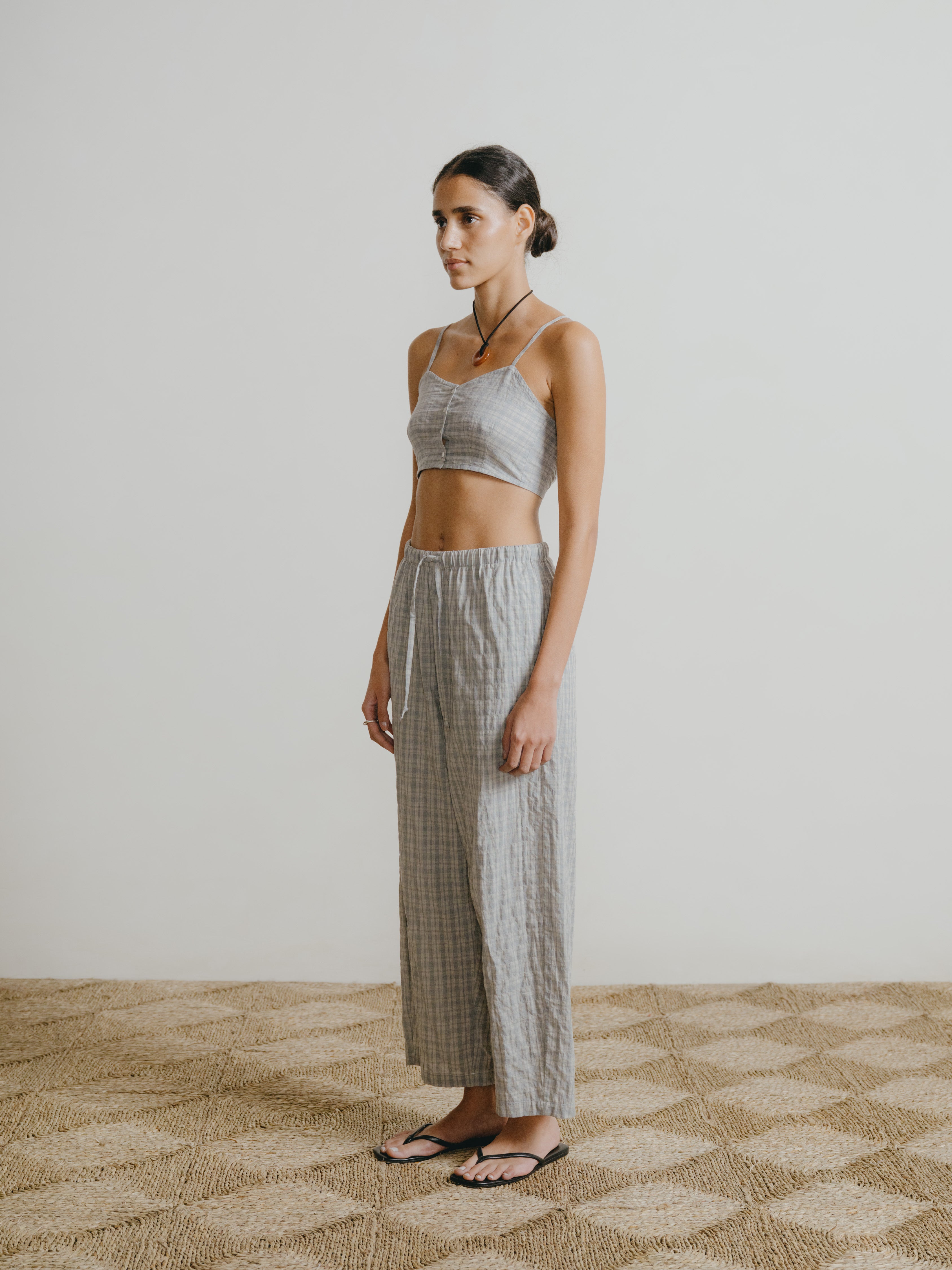 All Day Pant, Japanese Organic Cotton, Picnic