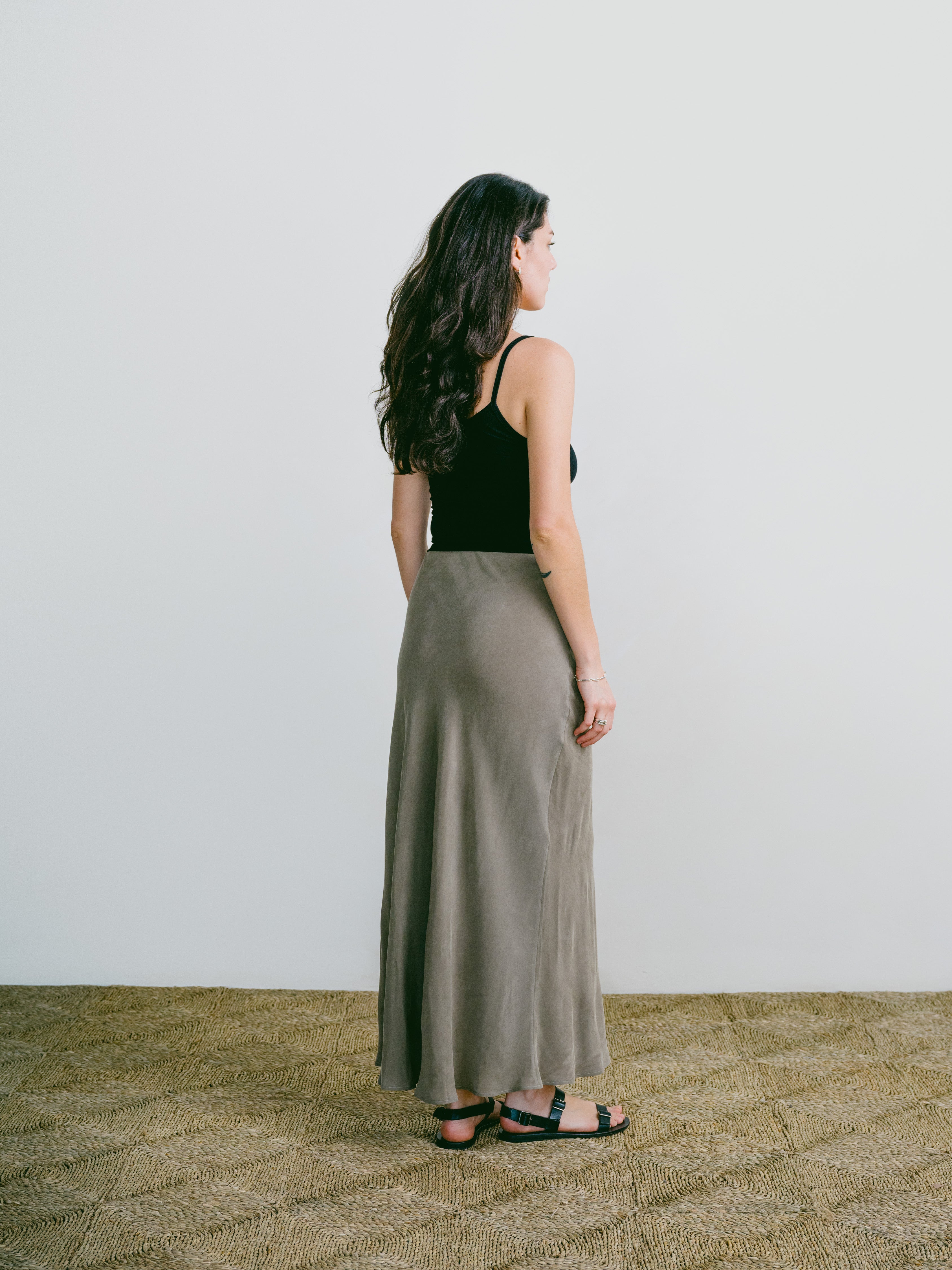Baseline Cami, Tencel Rib, Black