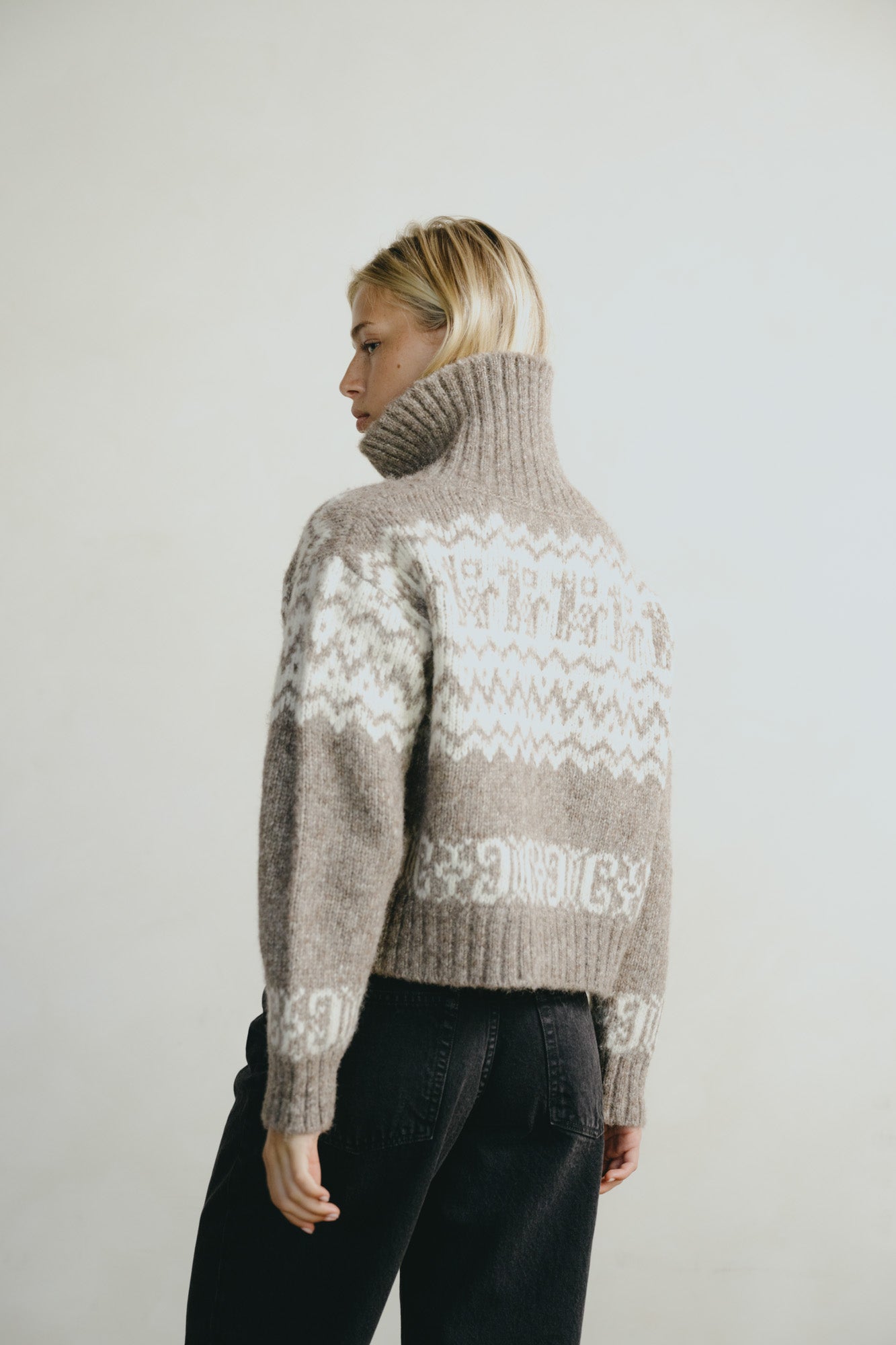 Cabin Cardi, Alpaca Cotton, Shrub