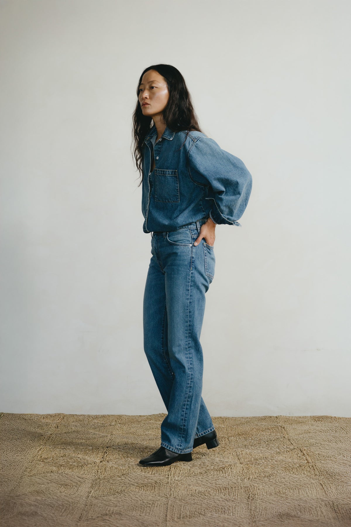 Ranch Jean, Tencel Denim, Worn