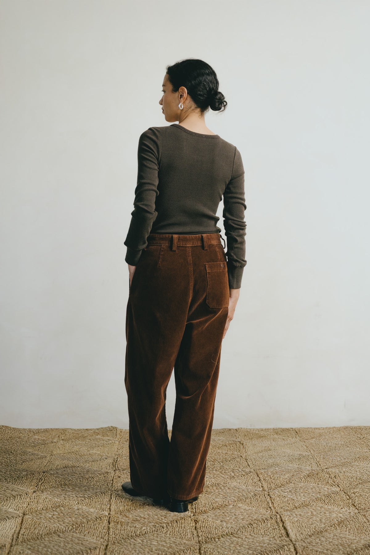 Field Pant, Organic Corduroy, Rust