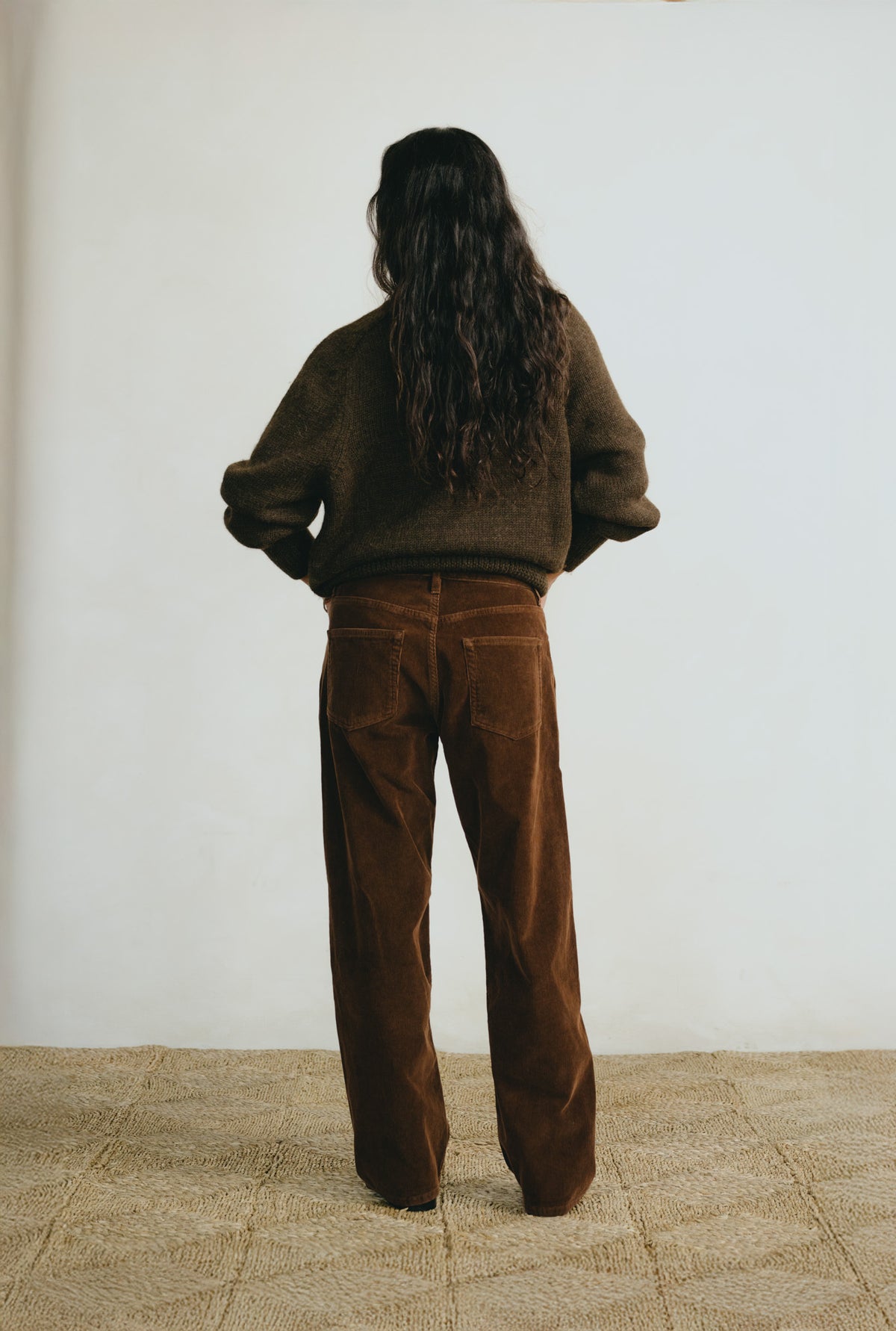 Benny Jean, Organic Corduroy, Rust