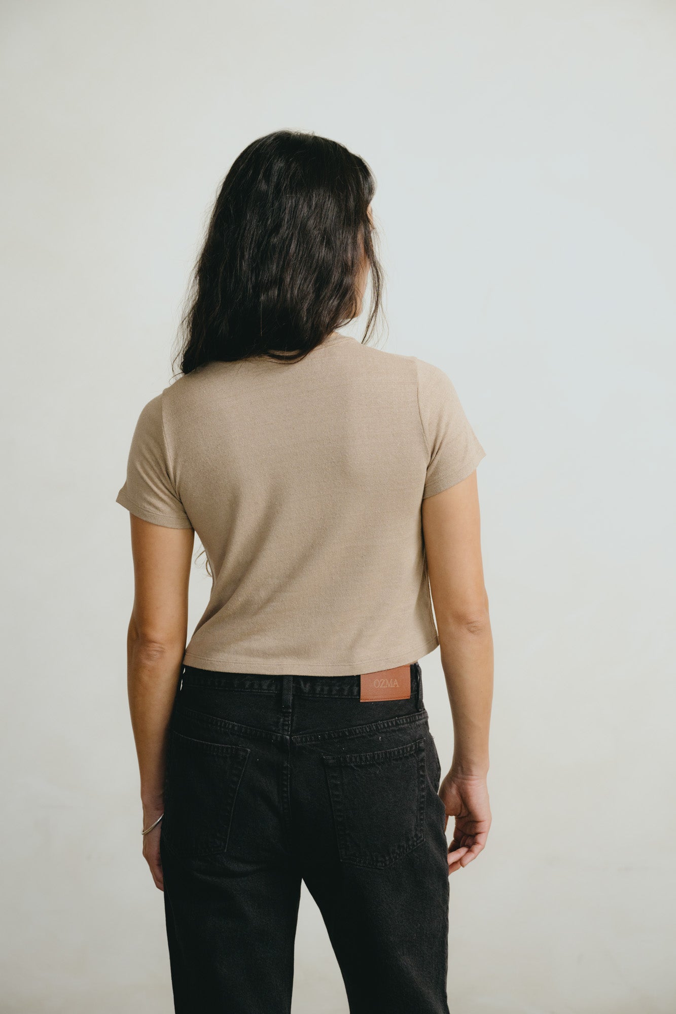 Lou Tee, Regen Silk Noil Jersey, Tea
