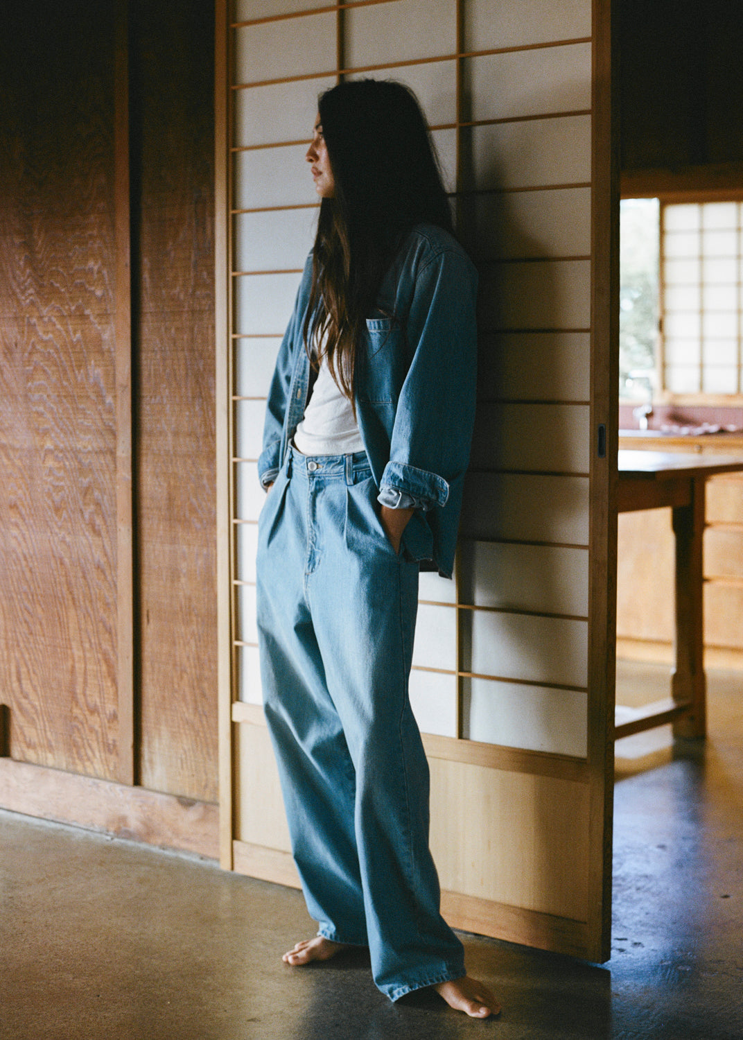 DENIM FIELD PANT