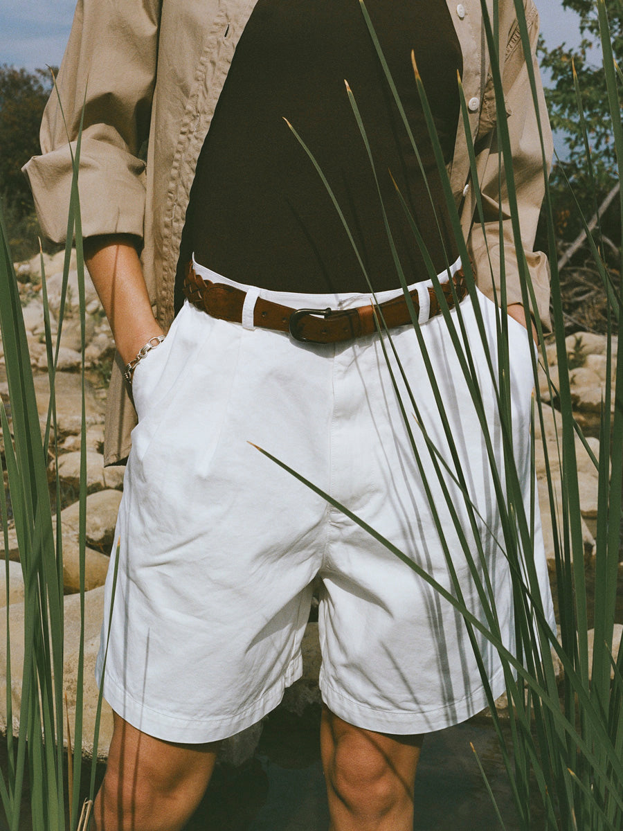 Pfeiffer Short, Chino Twill, Ivory