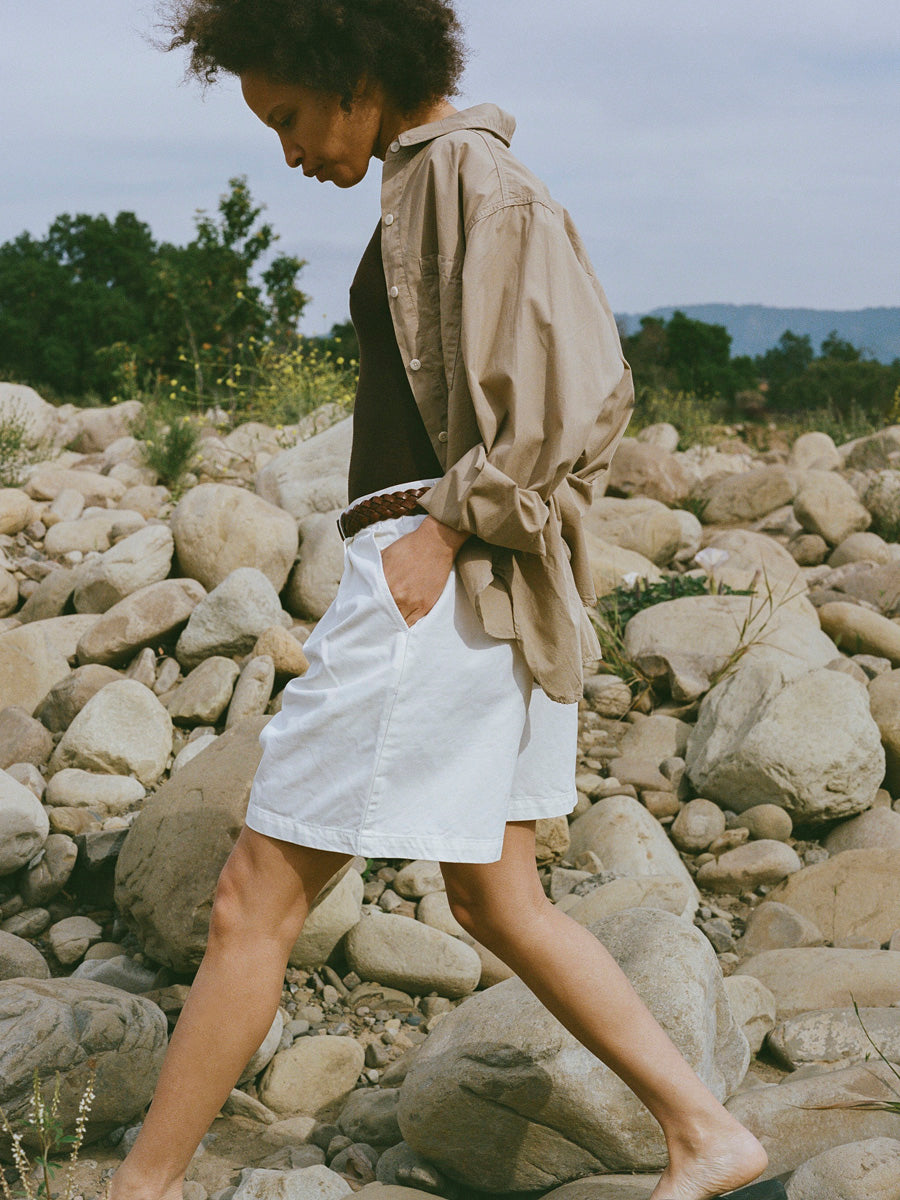 Pfeiffer Short, Chino Twill, Ivory