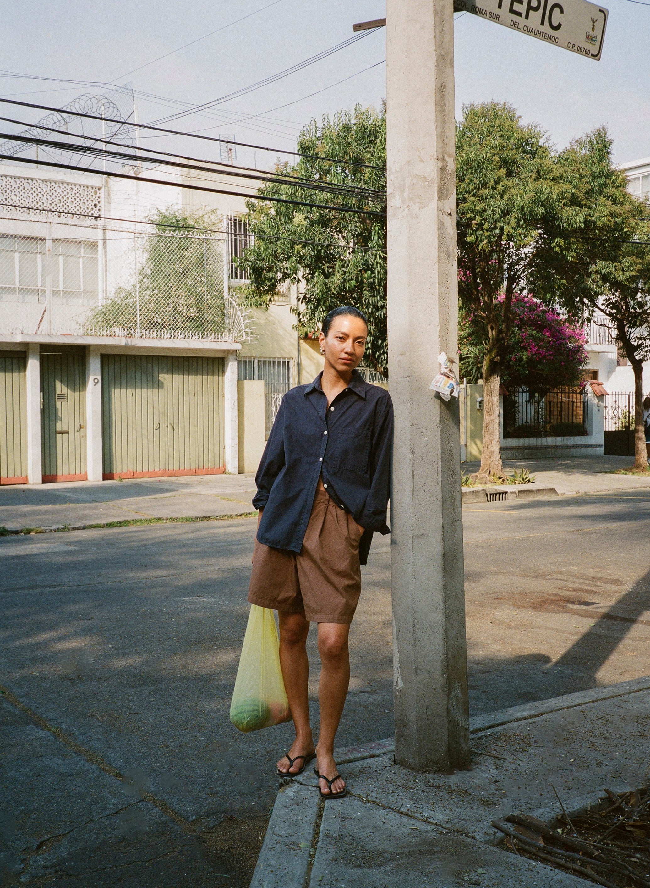 Pfeiffer Short, Organic Poplin, Clay