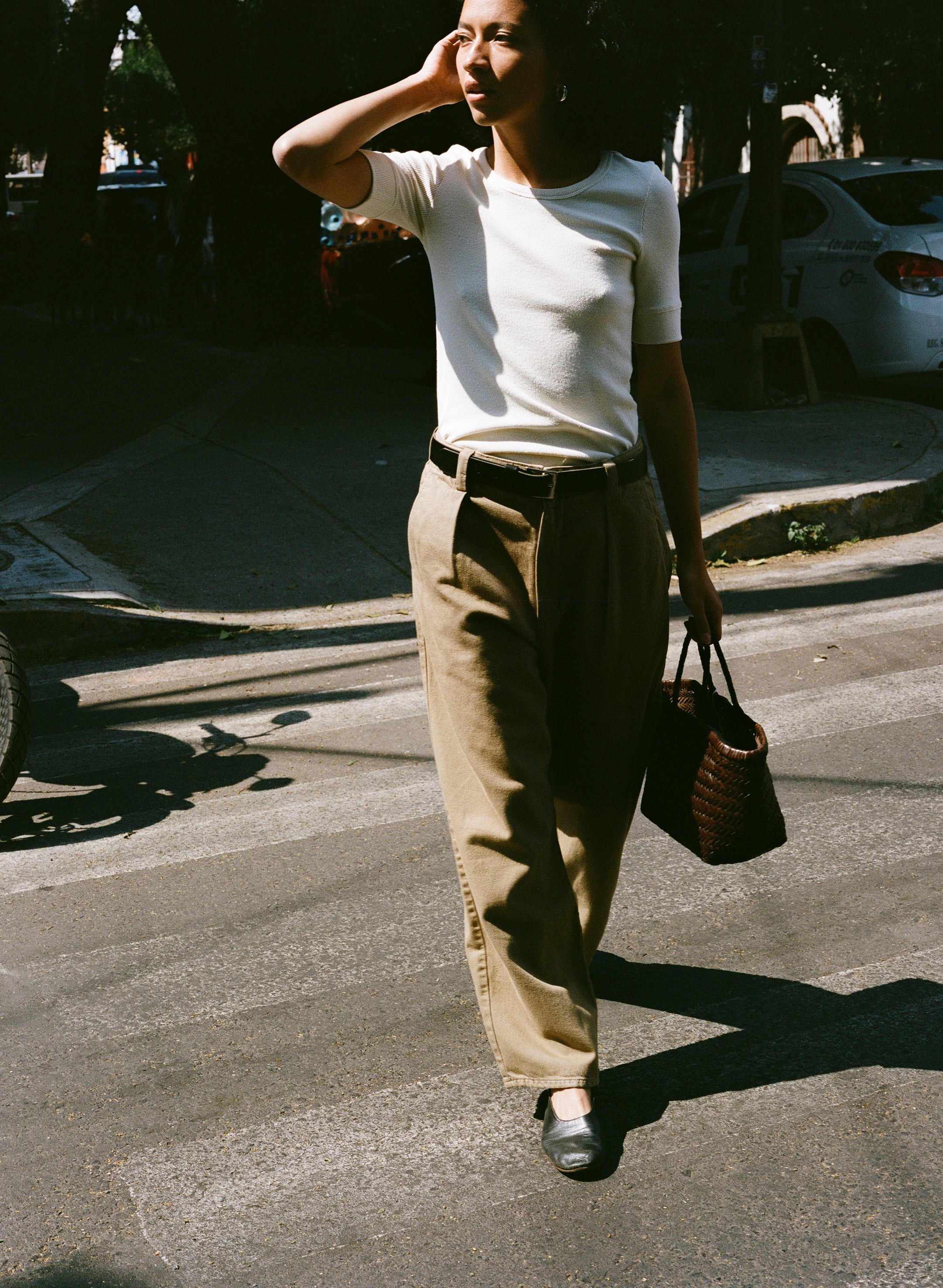 Field Pant, Tencel Bull Denim, Khaki