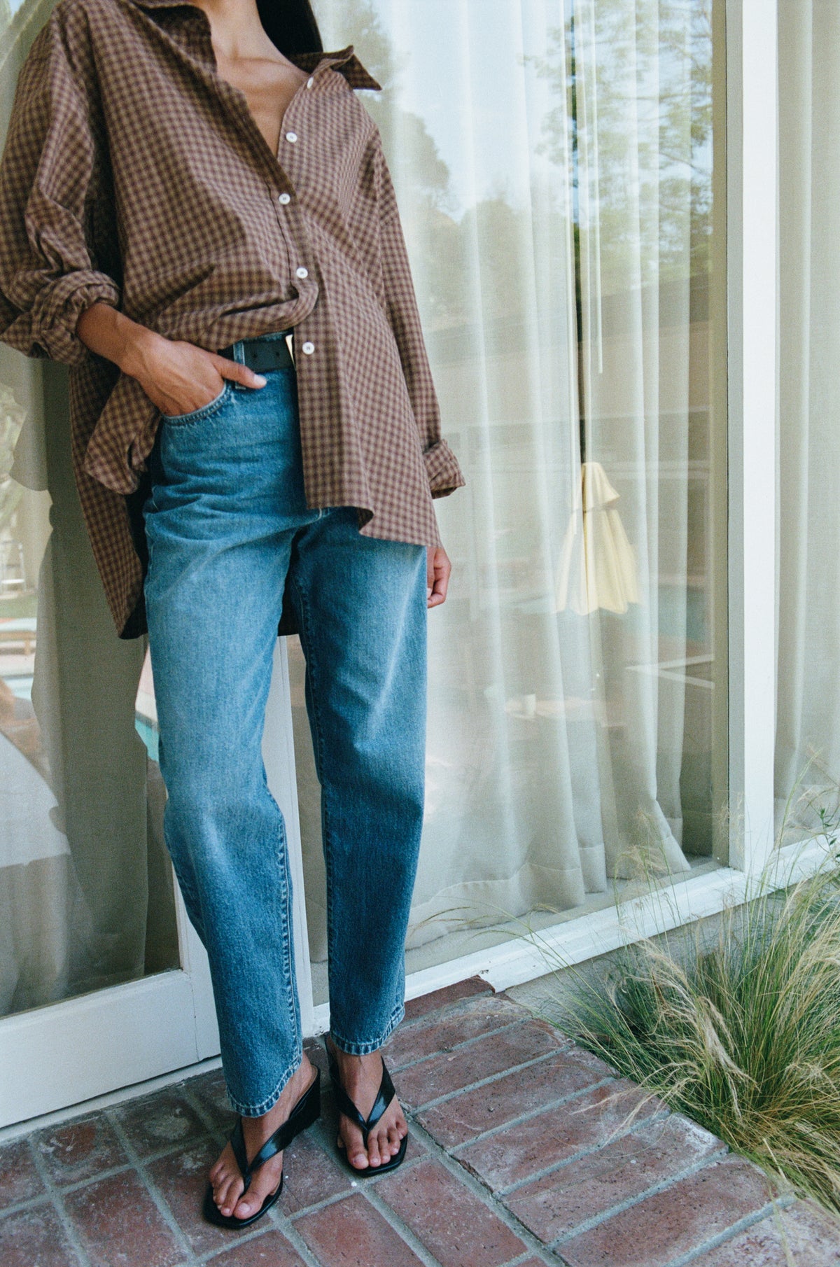 Una Jean, Tencel Denim, Worn