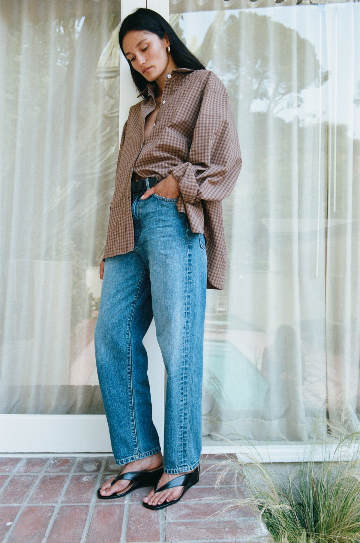 Una Jean, Tencel Denim, Worn