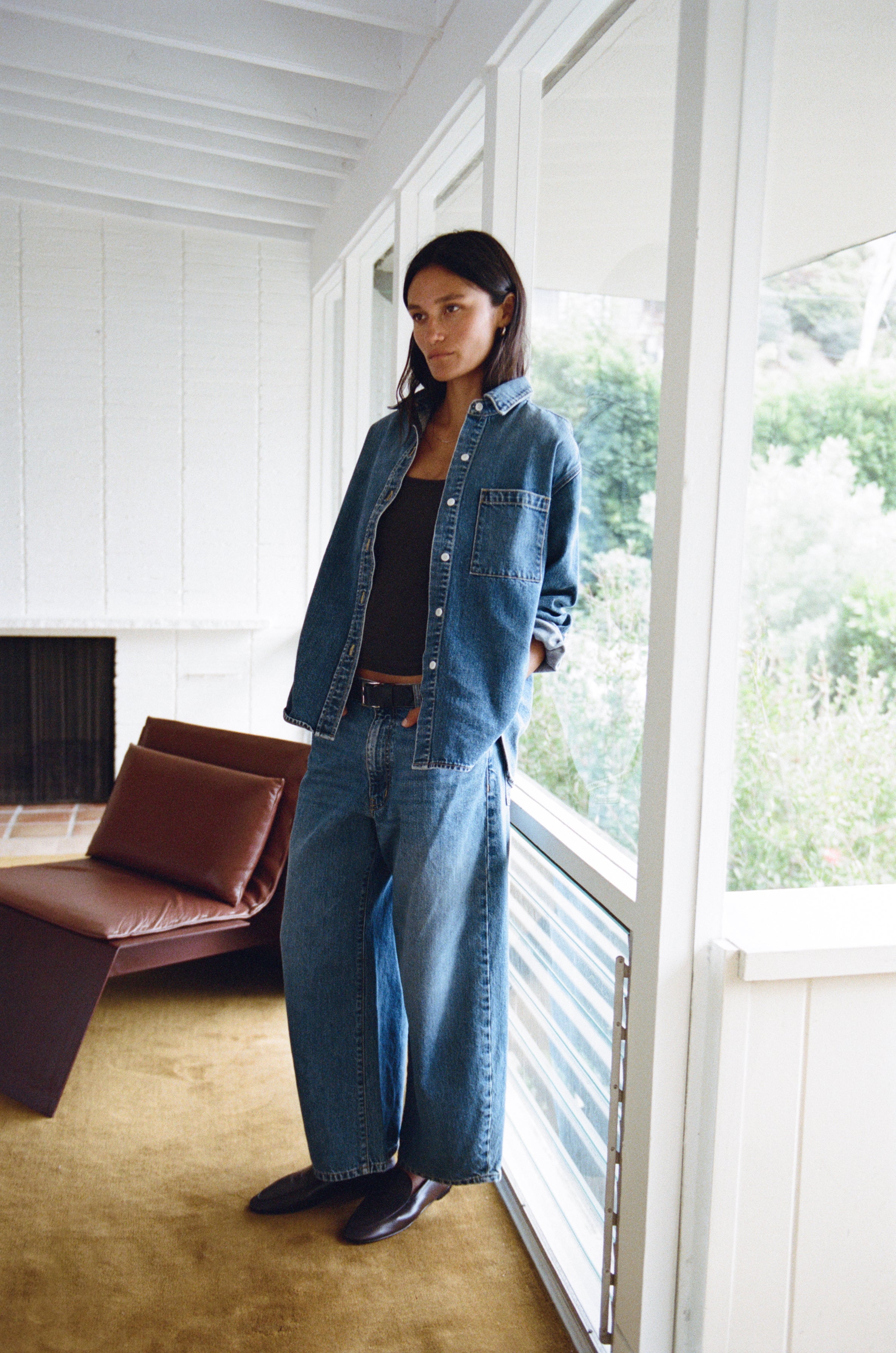 Ronnie Jean, Tencel Denim, Worn