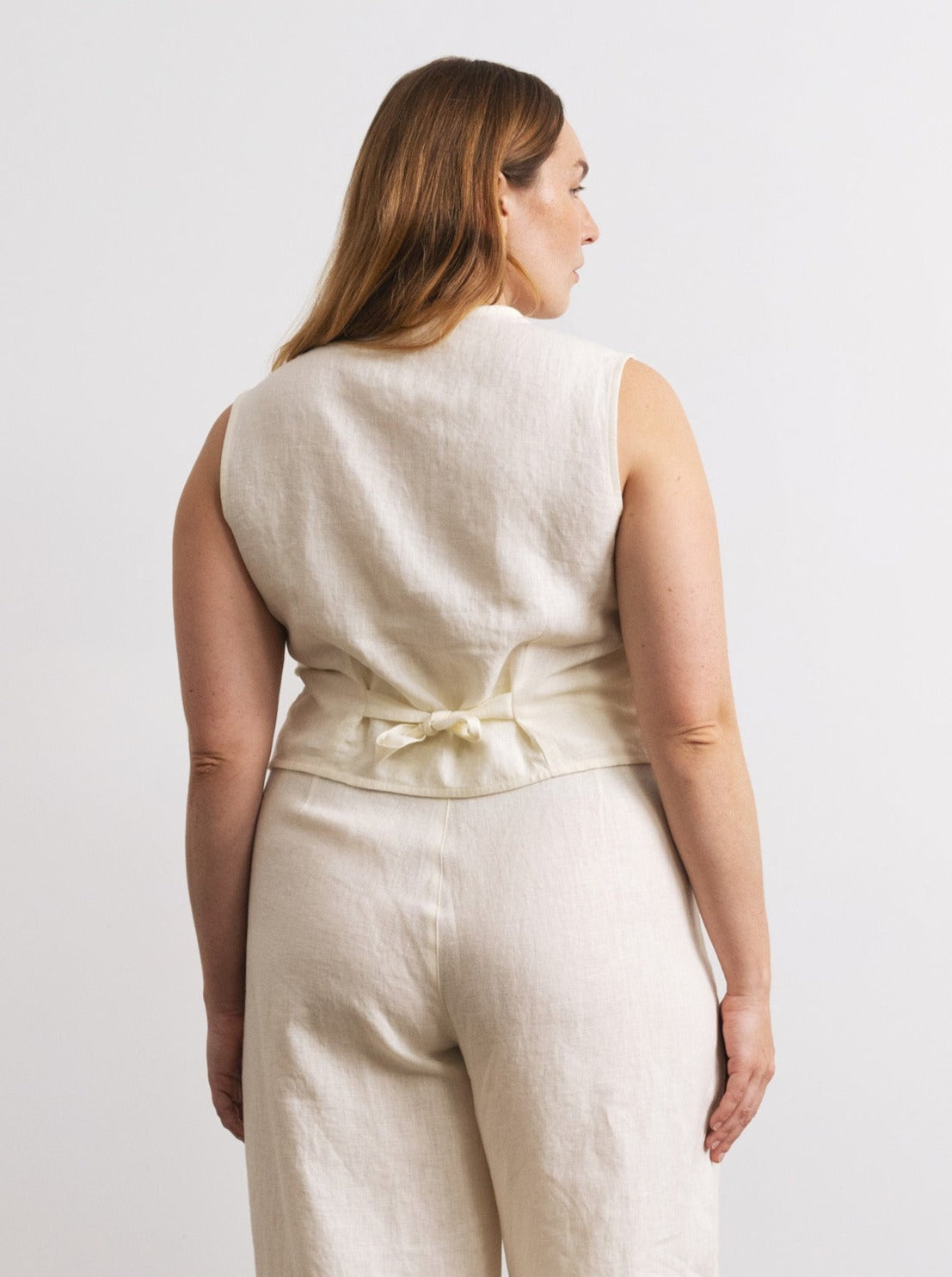 (Imperfect) River Vest, Laundered Linen, Natural