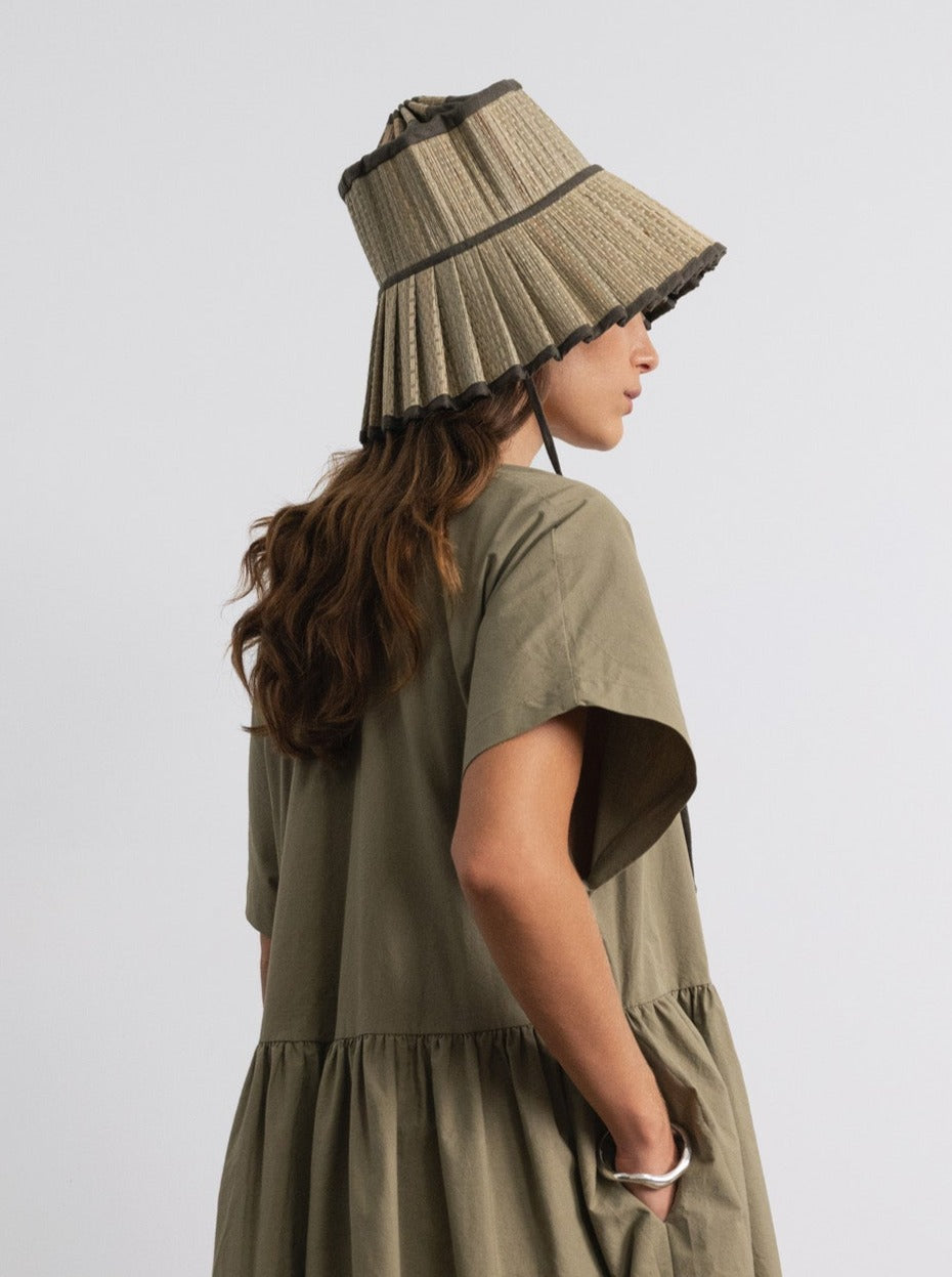 (Imperfect) OZMA x Lorna Murray Capri Hat, Smoke