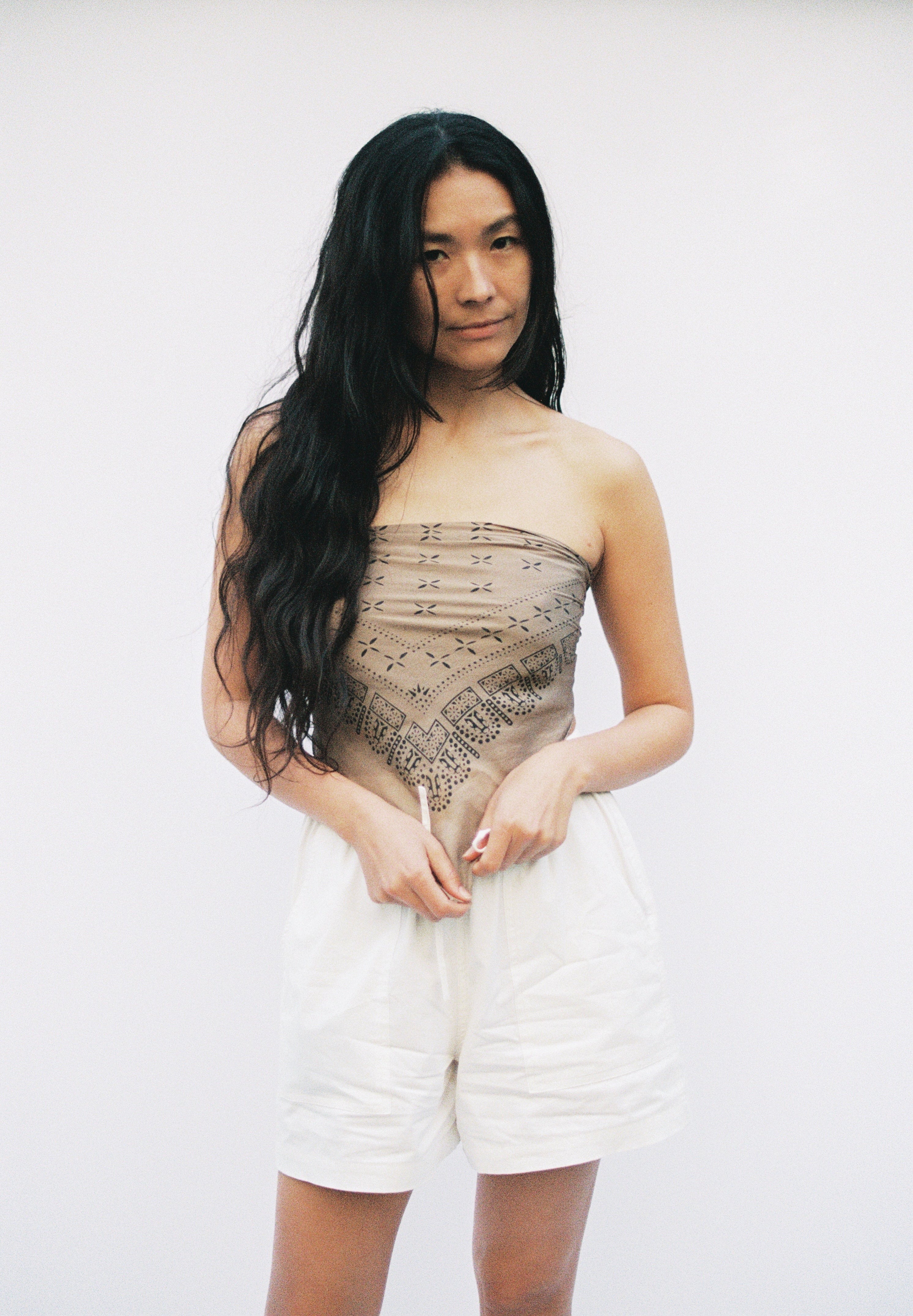 (Imperfect) Juno Short, Organic Cotton Poplin, Natural