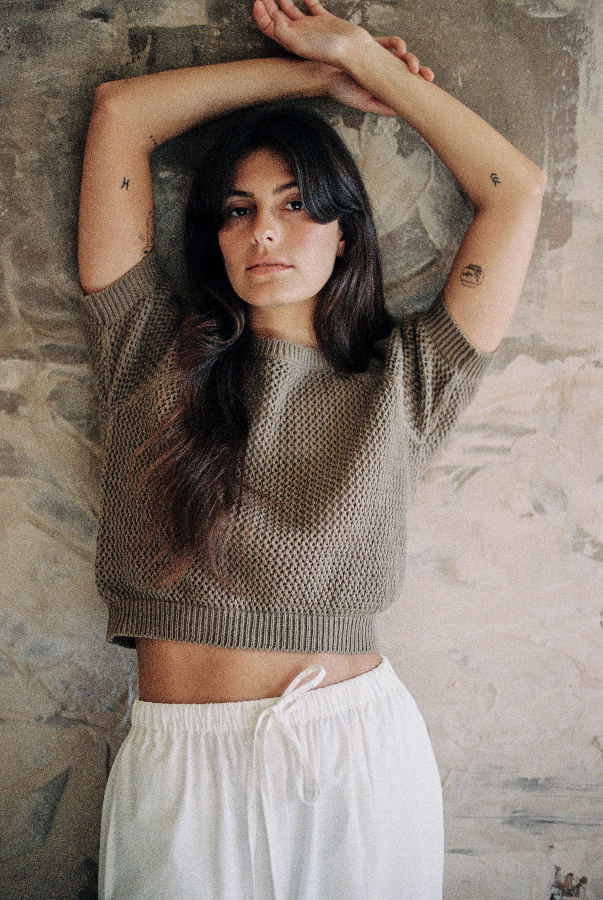 (Imperfect) Lloyd Shirt, Organic Tanguis Cotton, Taupe