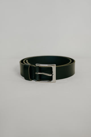 Wide Belt, Leather, Black display picture 3