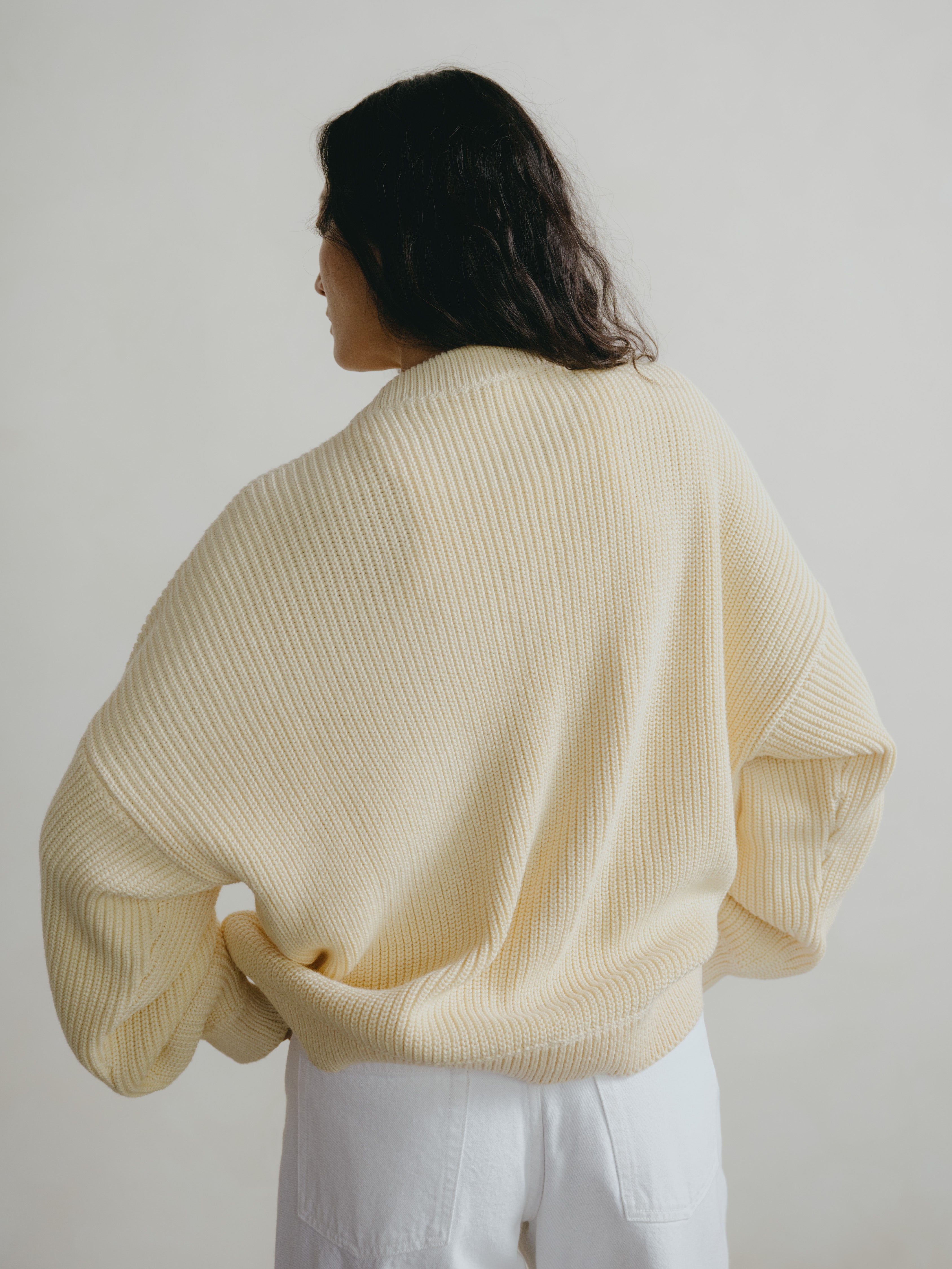 Chleo Crew, Organic Cotton, Butter