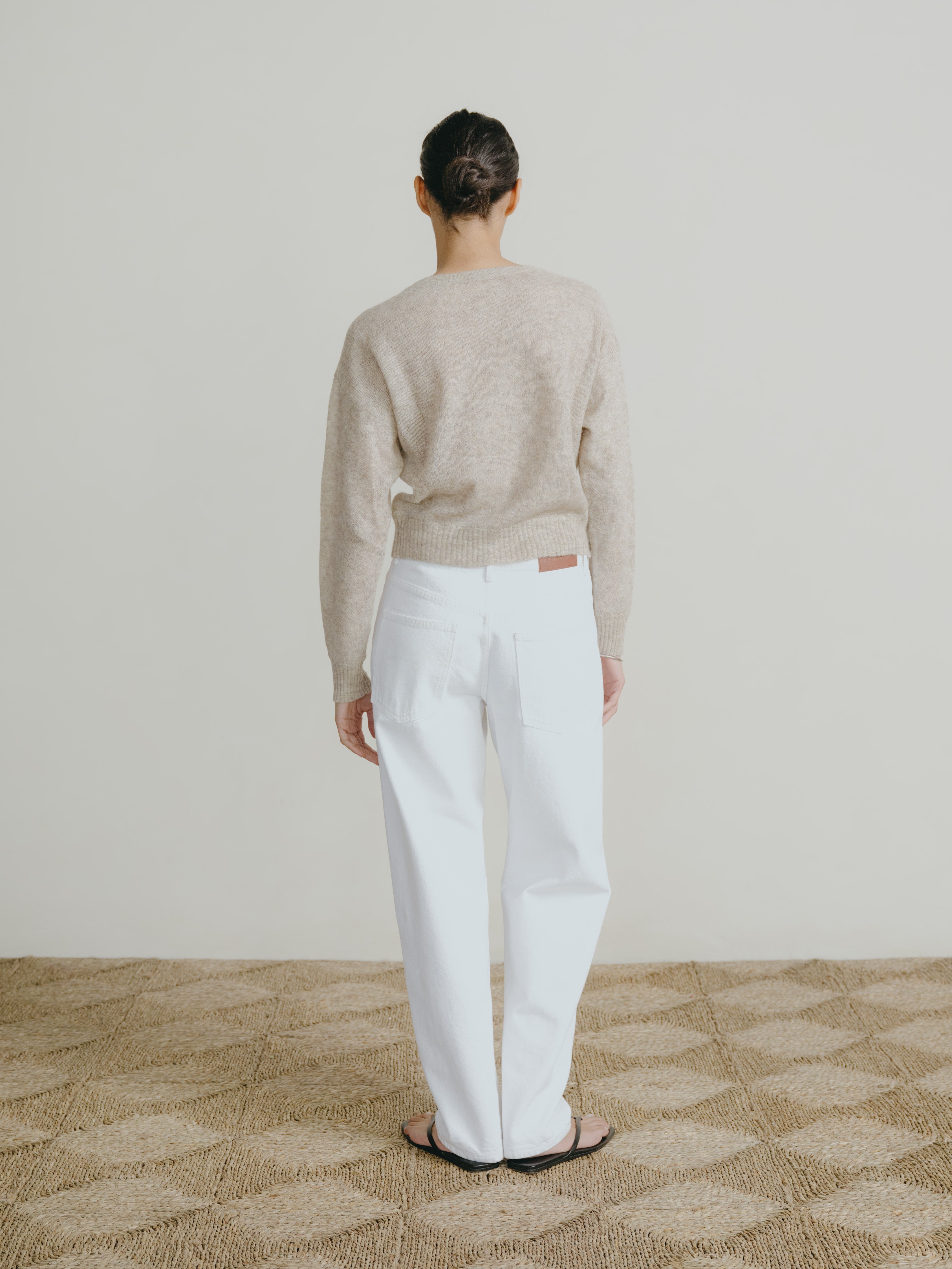 Una Jean, Recycled Denim, Salt