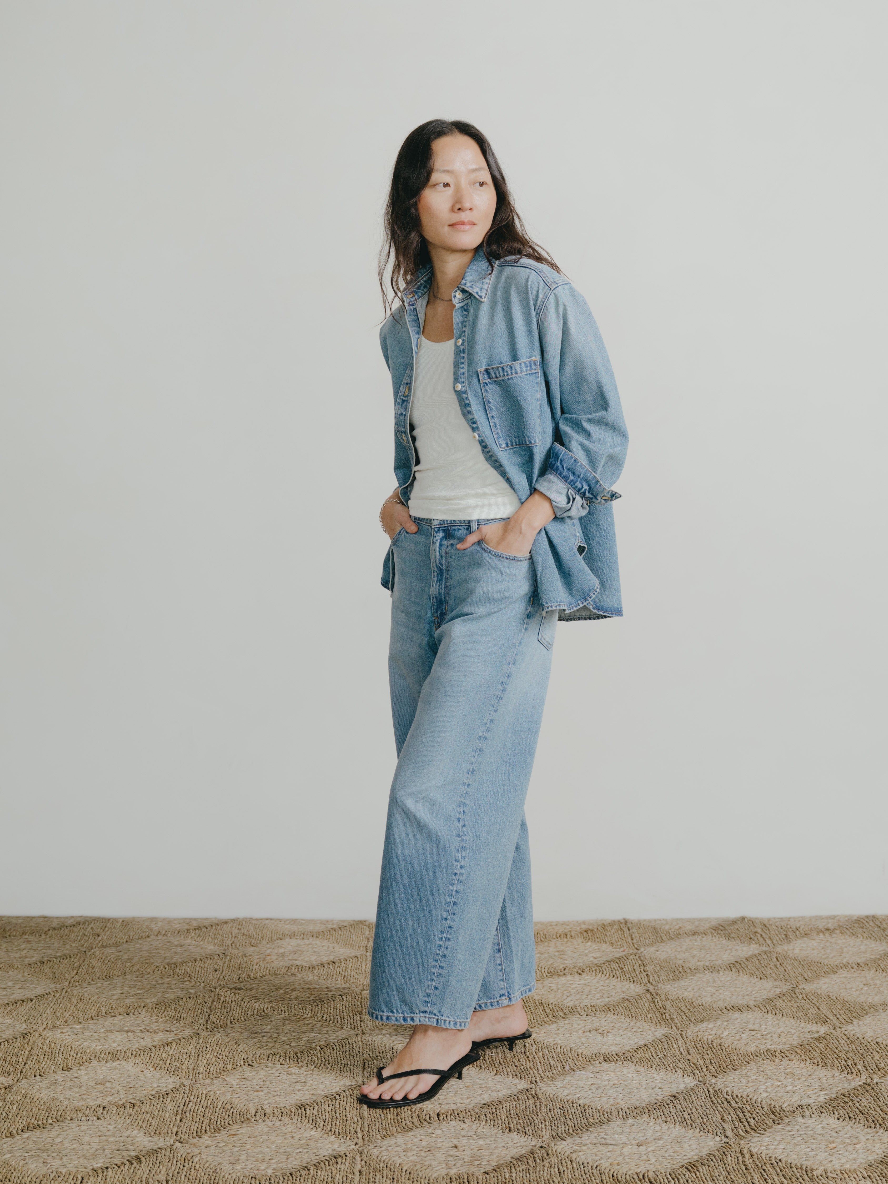 Ronnie Jean, Tencel Denim, Light Wash