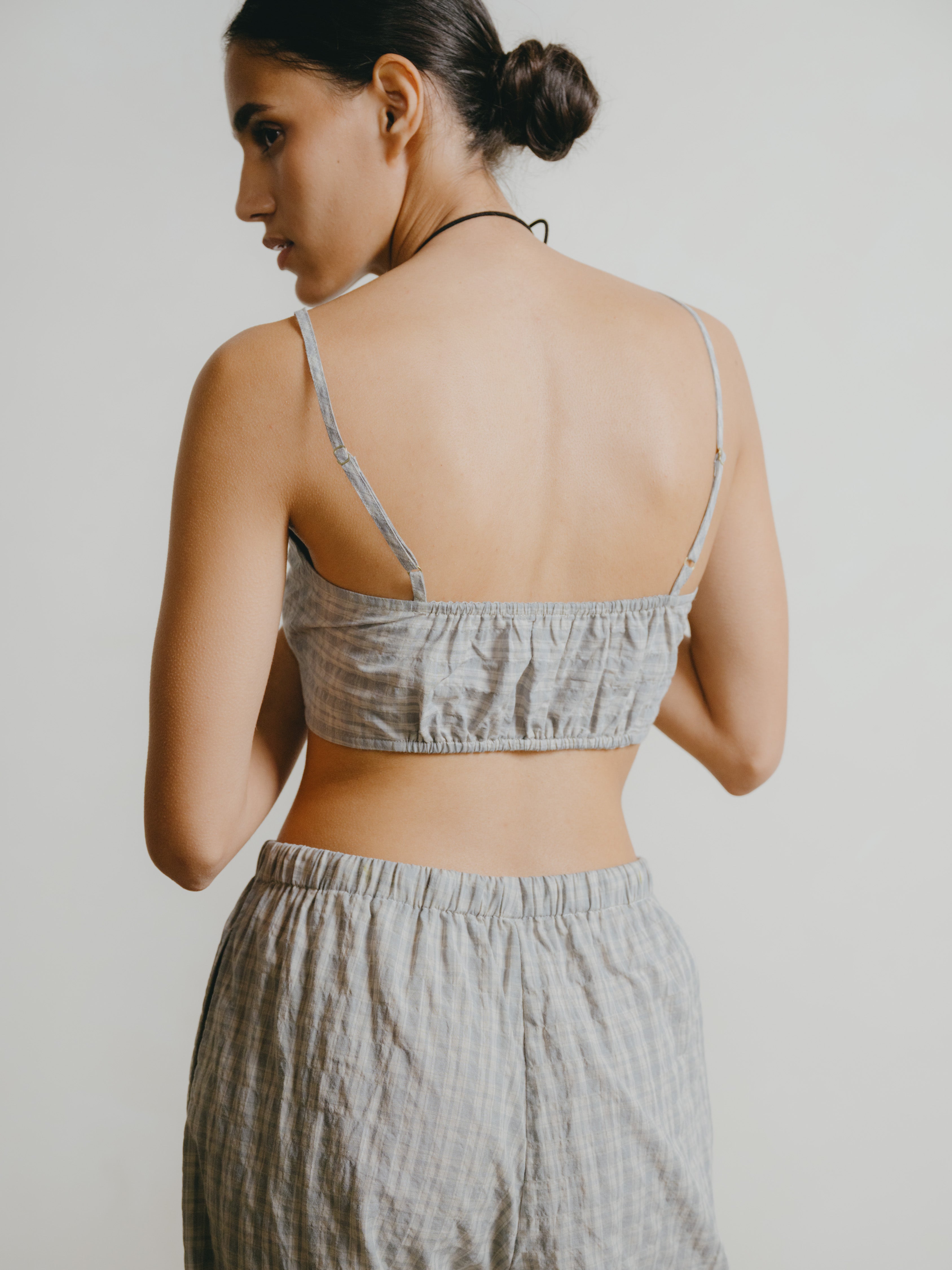 Maeve Top, Japanese Organic Cotton, Picnic