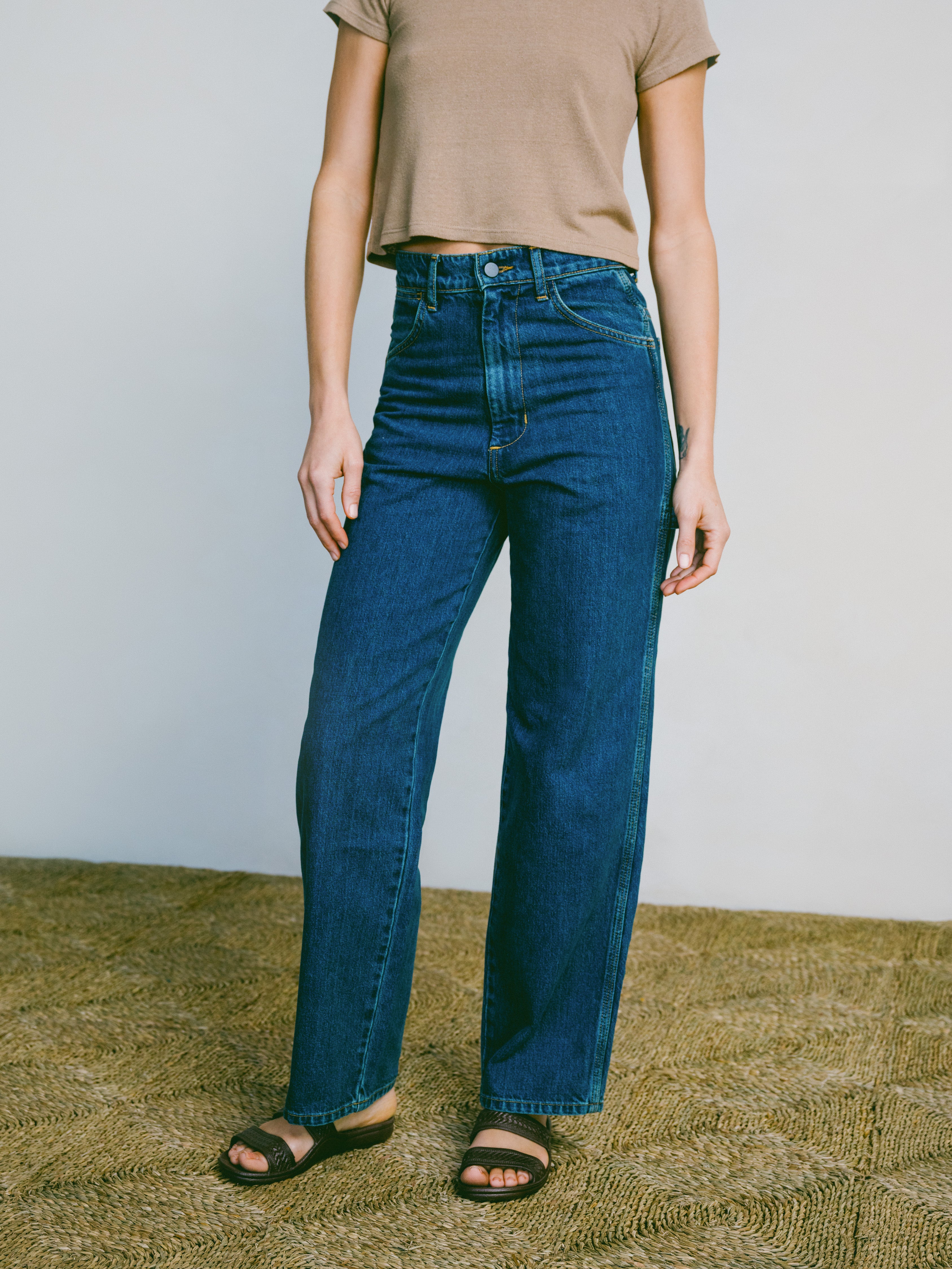 Carmen Jean, Tencel Denim, Vintage Dark