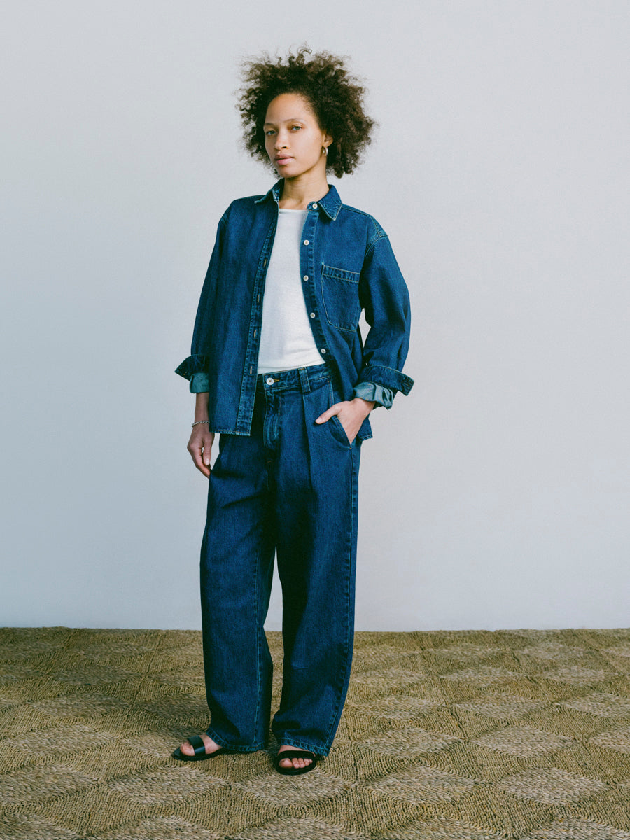 Field Pant, Tencel Denim, Vintage Dark