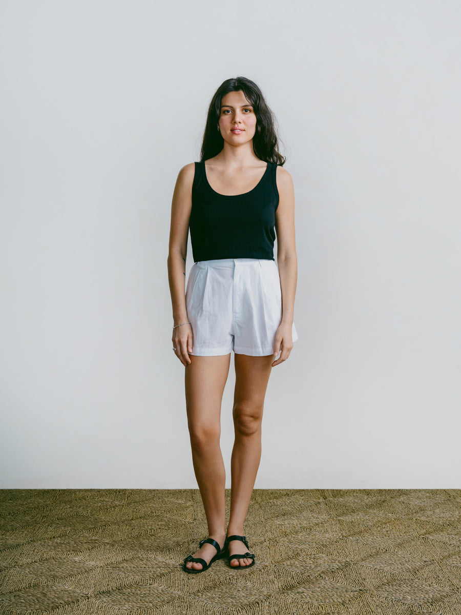 Summer Short, Organic Batiste, Natural