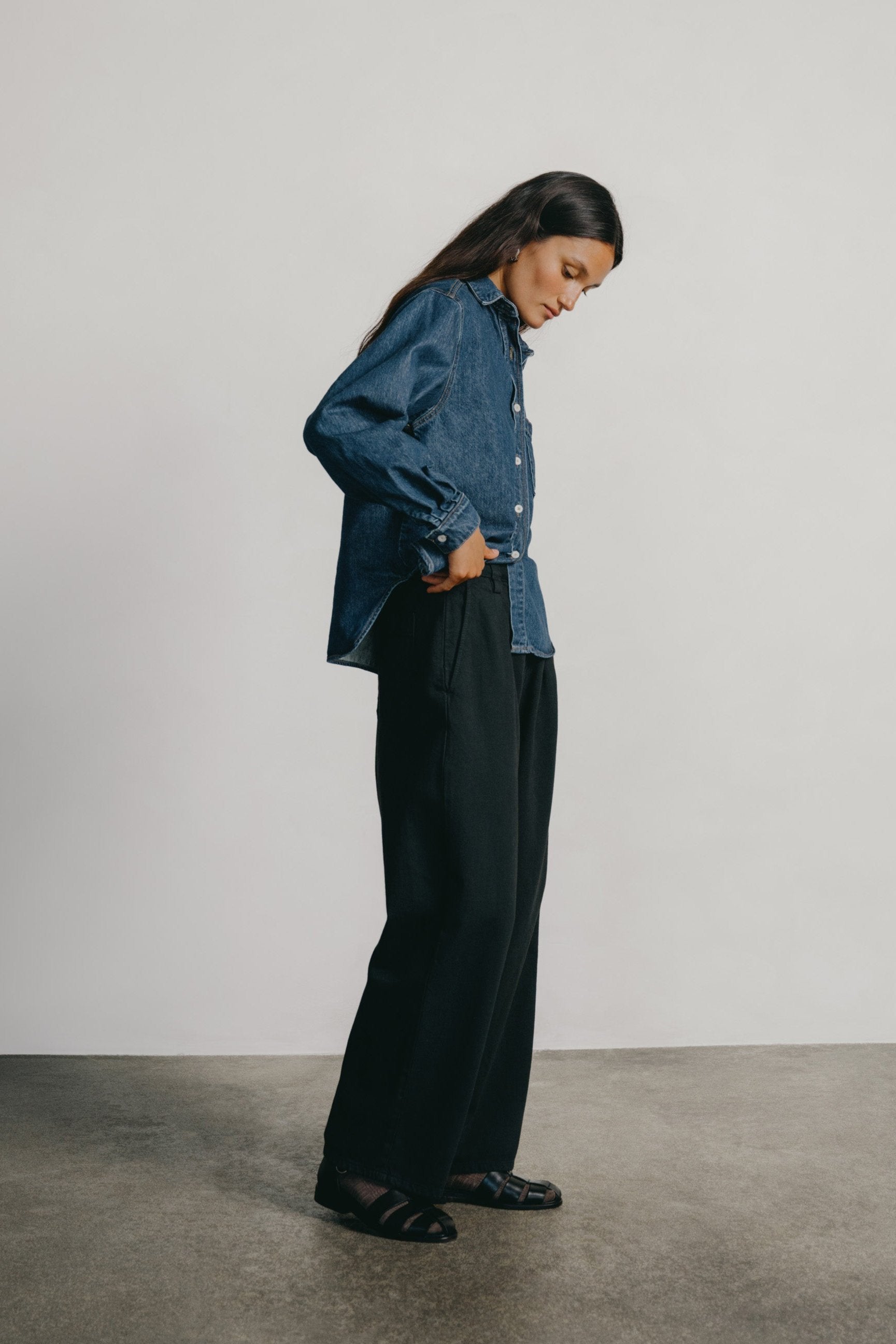 Field Pant, Tencel Bull Denim, Ink Black