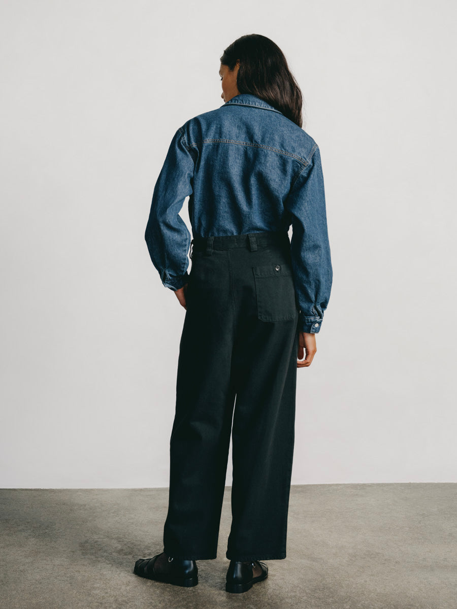 Field Pant, Tencel Bull Denim, Ink Black