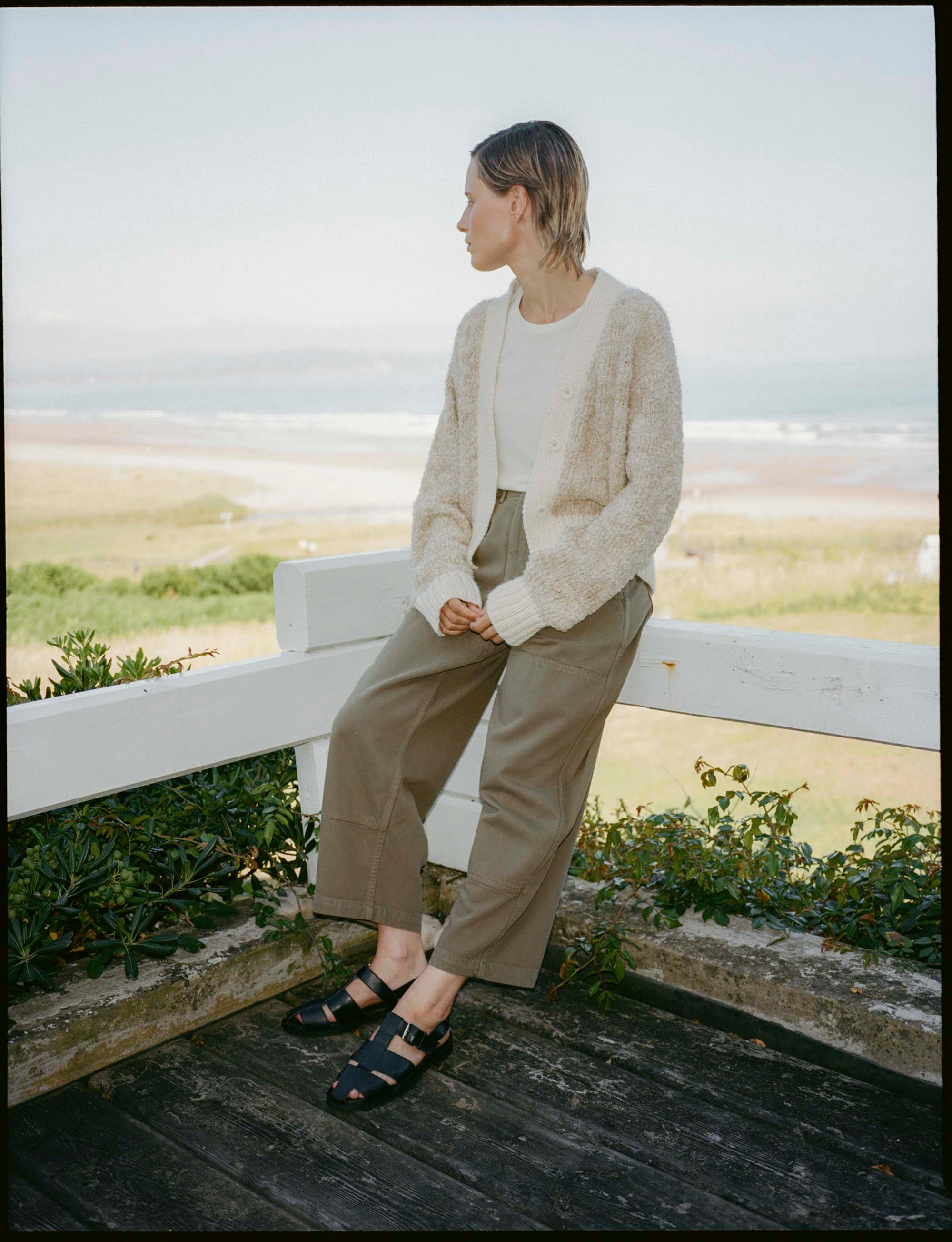 (Imperfect) Jardin Pant, Tencel Bull Denim, Algae