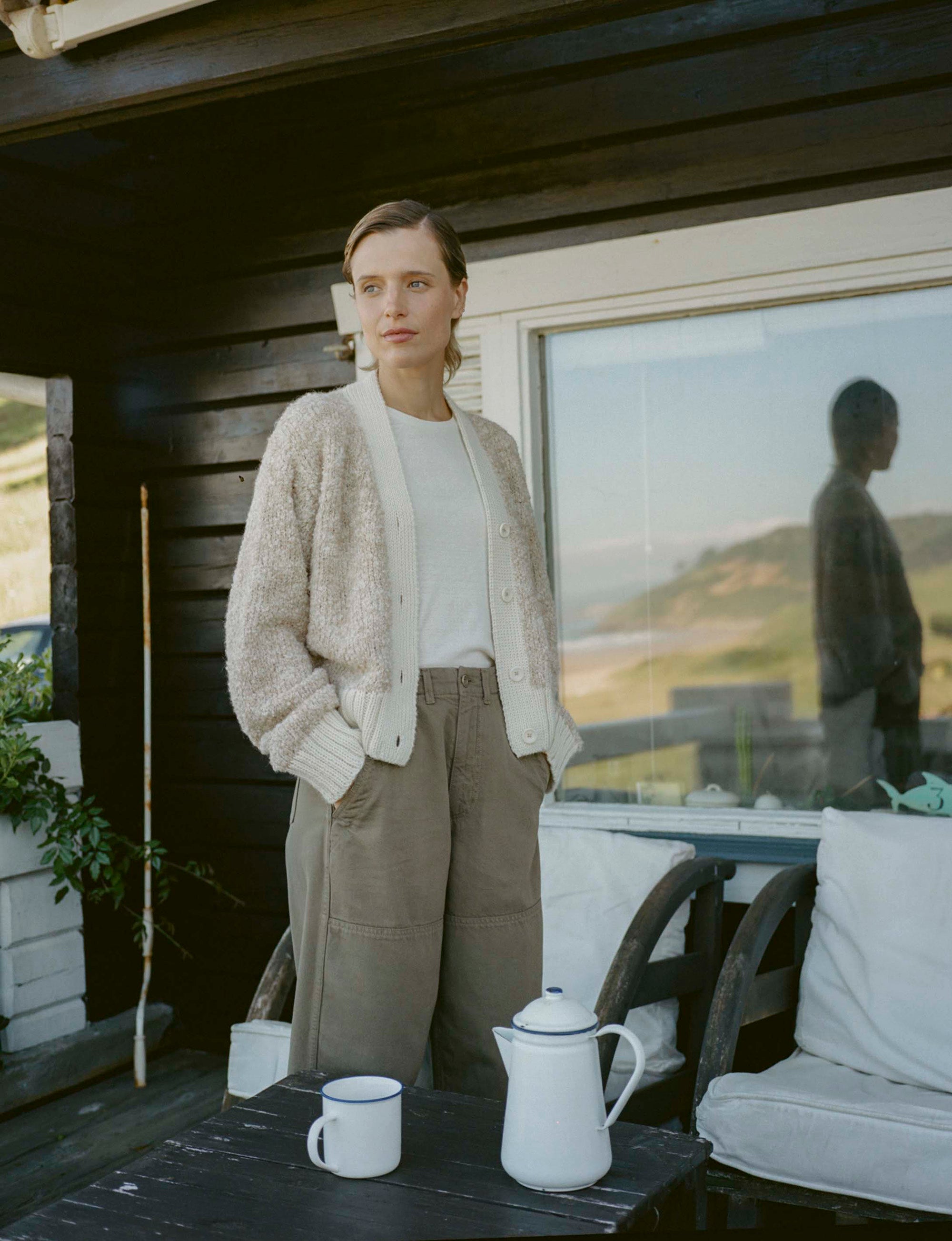 (Imperfect) Jardin Pant, Tencel Bull Denim, Algae